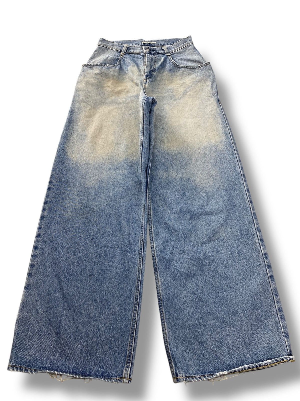 Japanese Brand Japanese Brand Mud Wash Style Baggy Leg Jeans Size US 28 / EU 44 - 1 Thumbnail