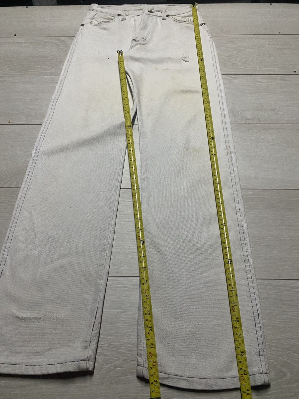 KOZABURO × Wrangler Vintage Wrangler Sanforize Grunge Straight Fit Jeans Size US 29 - 14 Thumbnail