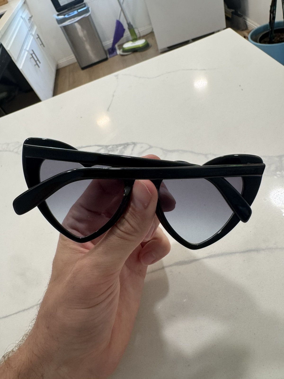 Saint Laurent Paris Sl181 LouLou Heart Sunglasses Size ONE SIZE - 2 Thumbnail