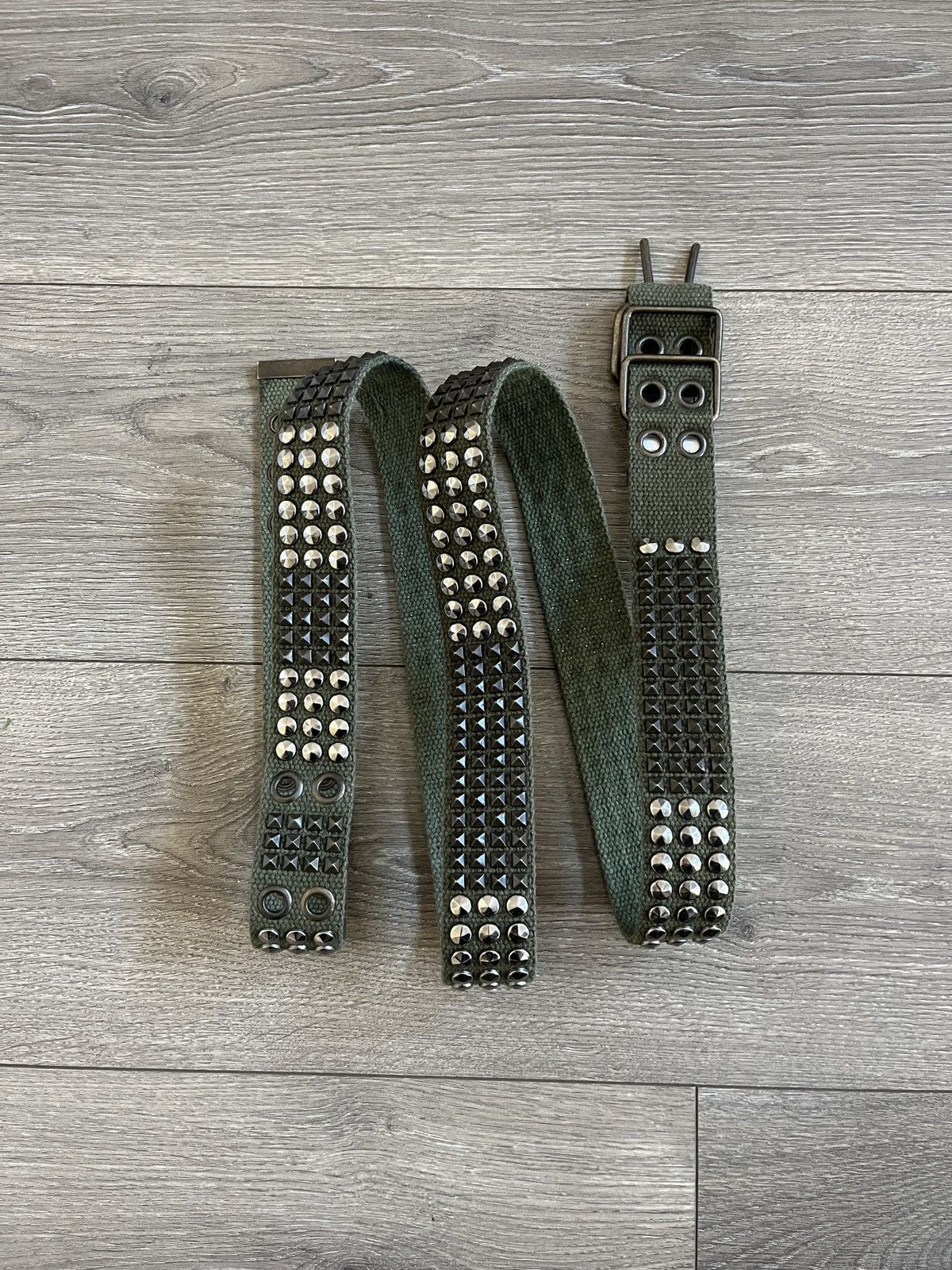 Balmain Balmain ss15 double wrap studded belt Size ONE SIZE - 4 Thumbnail