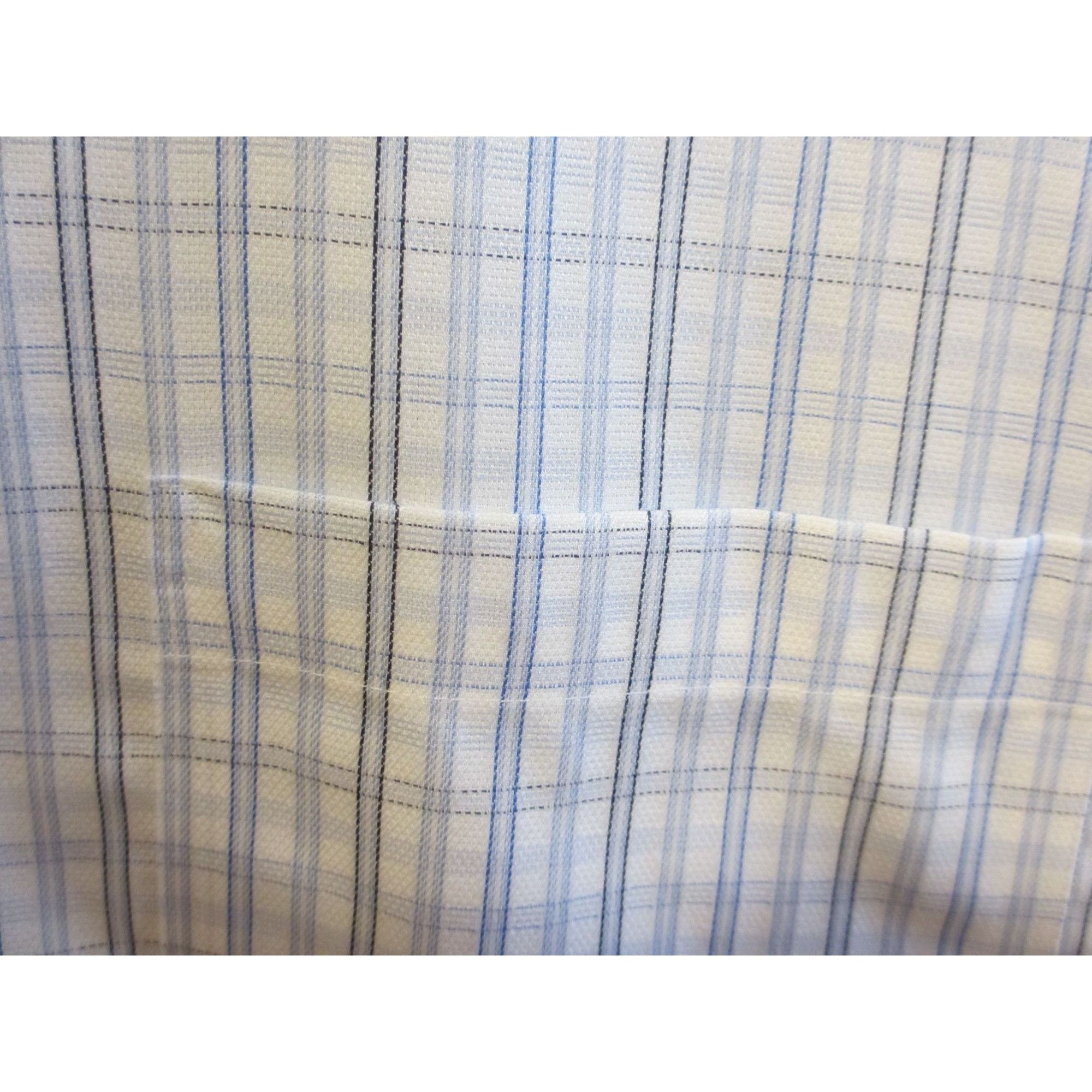 Joseph Abboud Joseph Abboud Non-Iron 2XLT Blue & White Checkered 100% Cott Size US XXL / EU 58 / 5 - 5 Thumbnail