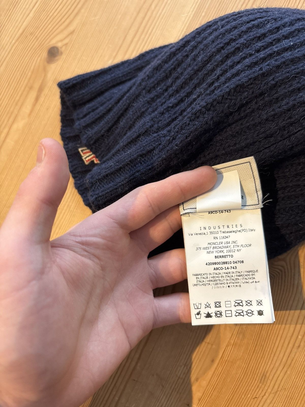 Moncler Grenoble Moncler Grenoble Berretto Womens Beanie Size ONE SIZE - 9 Thumbnail