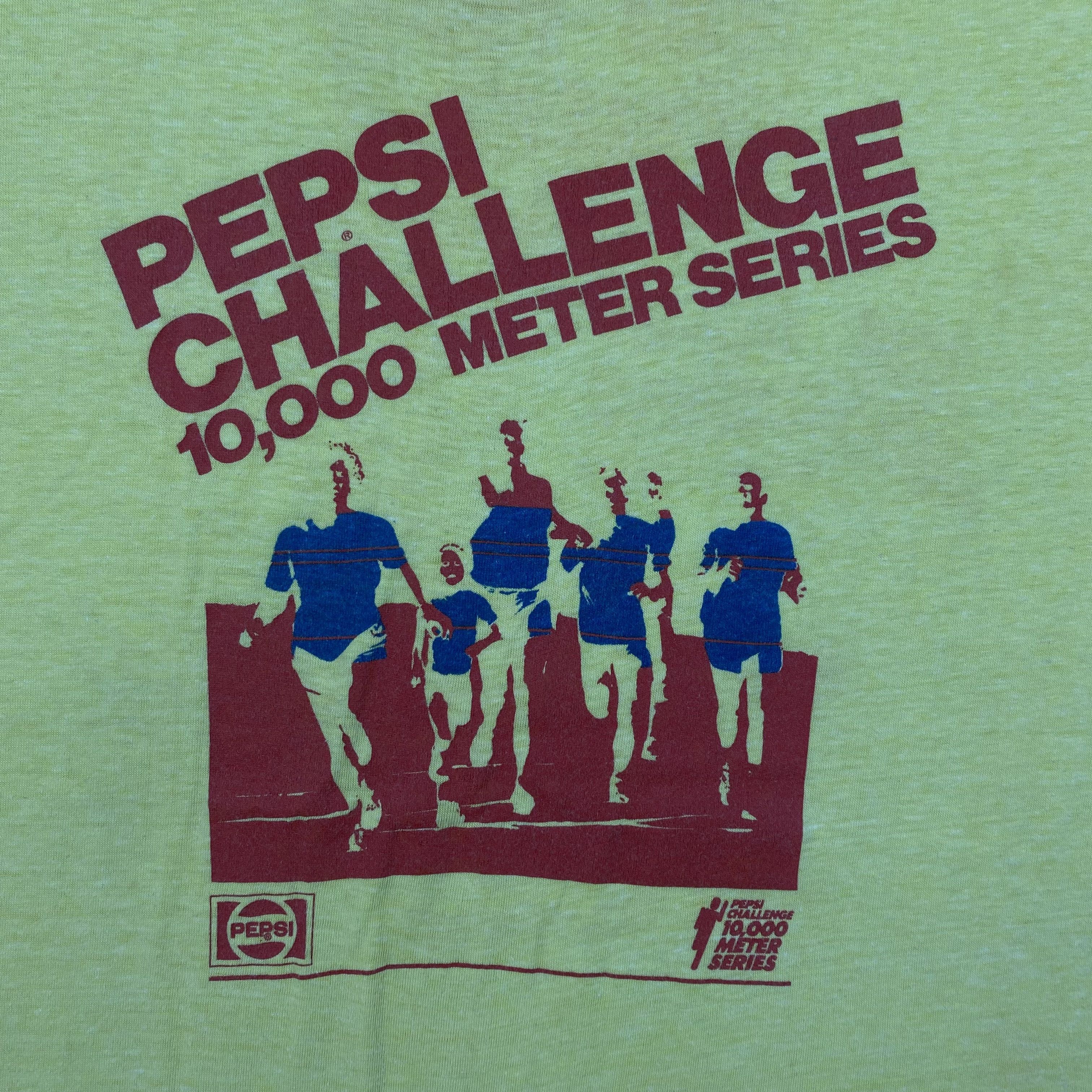 Vintage VTG 1983 Pepsi Challenge 10k Ringer Tee TSHIRT-M042 Size US S / EU 44-46 / 1 - 3 Thumbnail