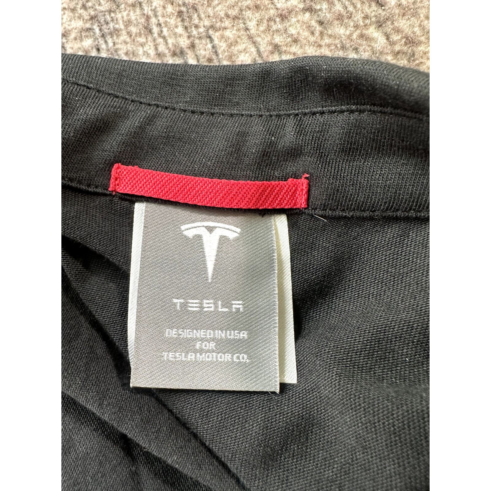 Other Tesla Elon Musk Men’s Black Golf Polo Shirt Electric Car XS Size US XS / EU 42 / 0 - 7 Thumbnail