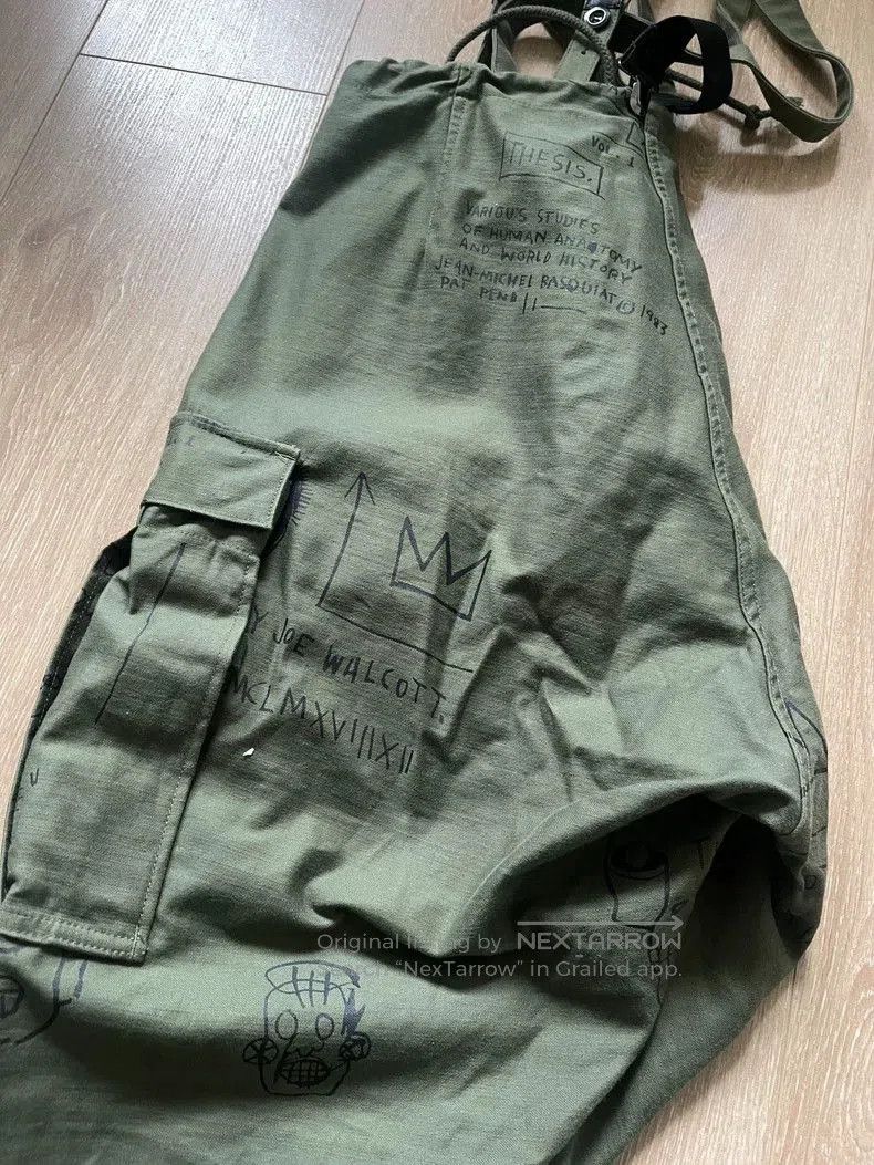 Junya Watanabe Junya Watanabe CDG Basquiat Cargo Pants S. Size US 30 / EU 46 - 4 Thumbnail