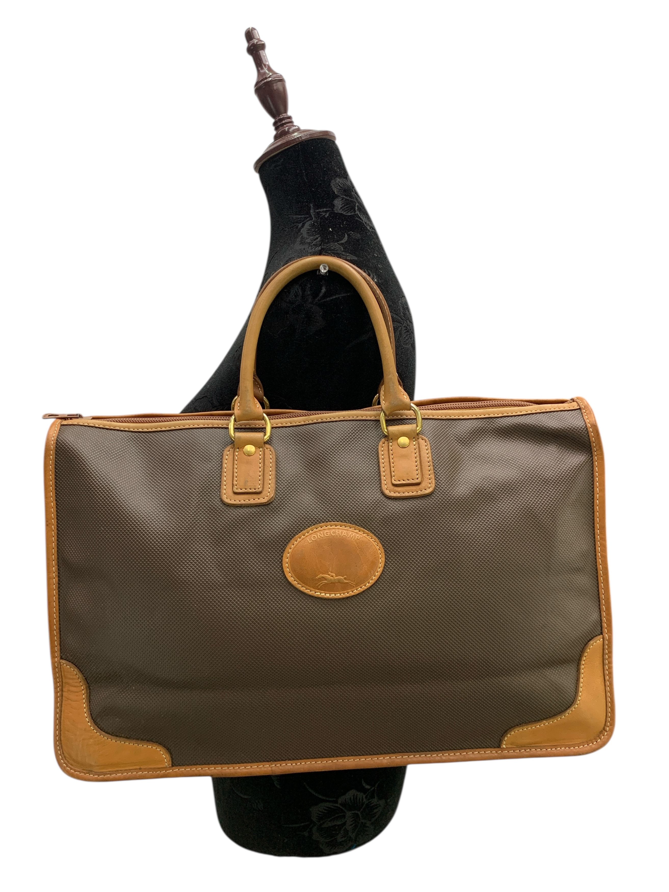 Longchamp × Vintage Vintage Longchamp Business Bag Unisex Wear Size ONE SIZE - 3 Thumbnail