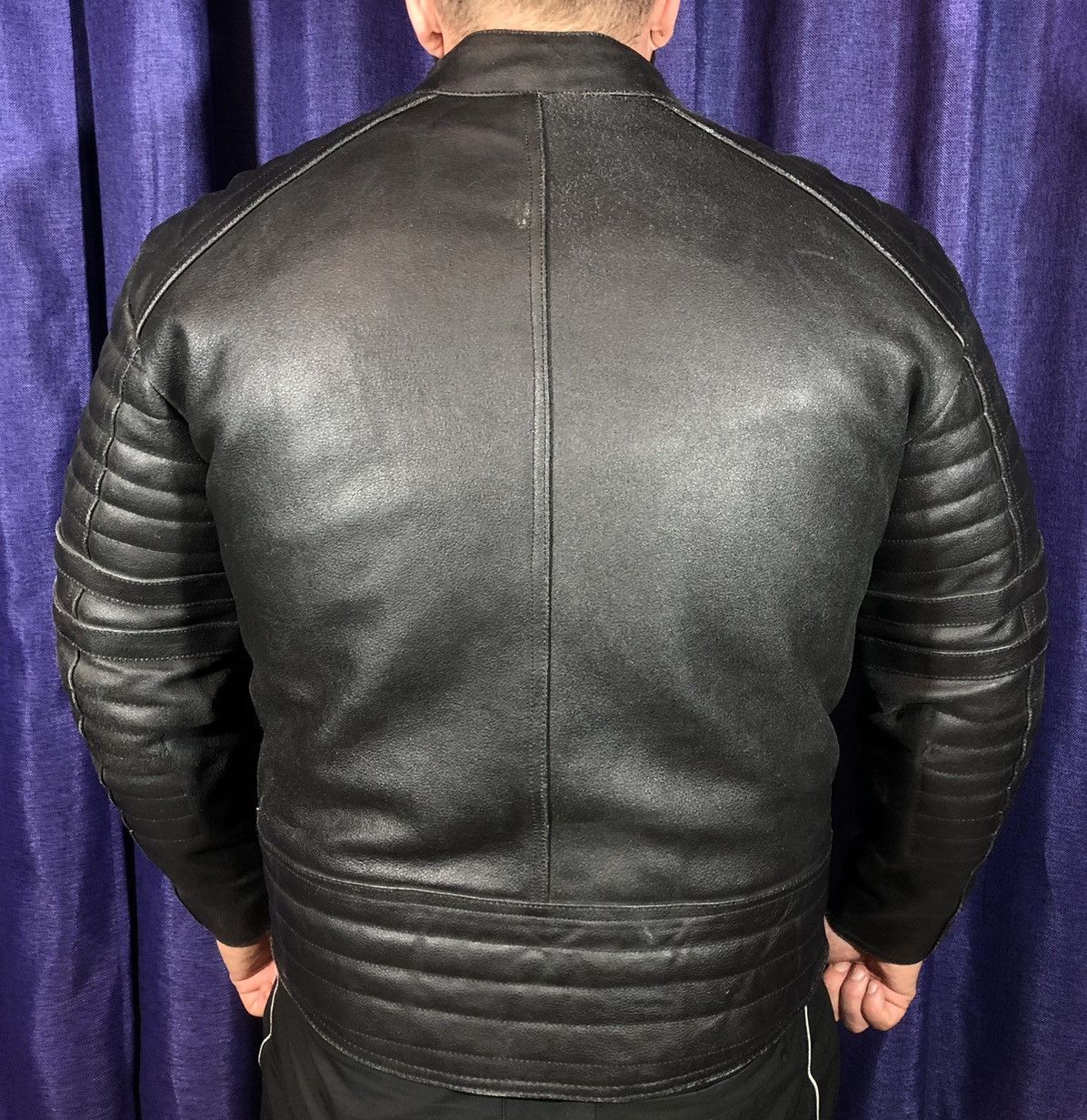 Harley Davidson × Honda × Vintage Sexy Punk Leather Jacket biker Motorcycle Racing Size US L / EU 52-54 / 3 - 4 Thumbnail