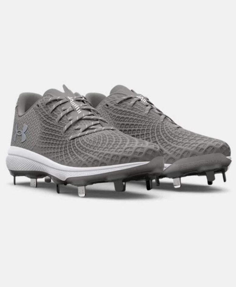 Under Armour Under Armour 3026601 Glyde 2 MT Baseball Grey Cleats Size US 6 / IT 36 - 1 Thumbnail