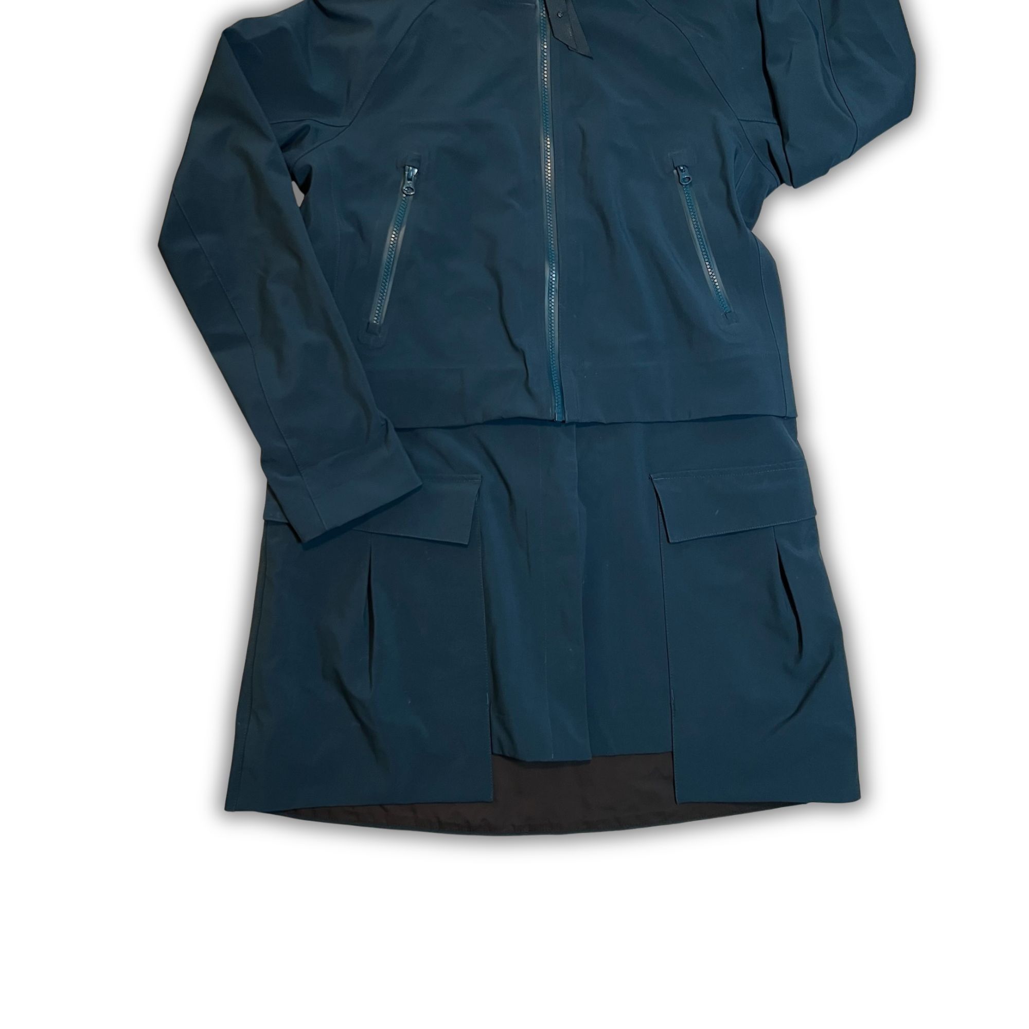 Lululemon Lululemon Rain Or Shine Hooded Jacket In Navy - Womens Size Size S / US 4 / IT 40 - 5 Thumbnail