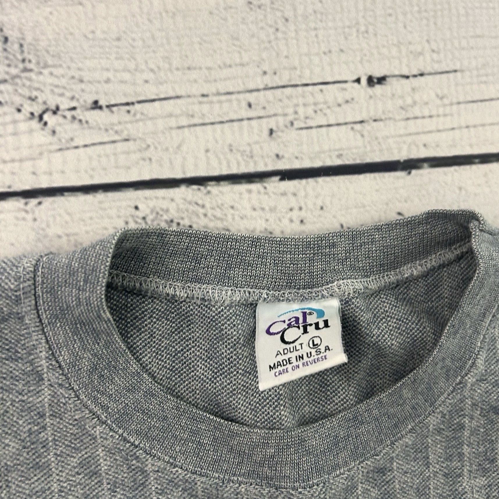 Vintage VINTAGE Coors Original Cal Cru Short Sleeve T Shirt Mens Large Gray Size US L / EU 52-54 / 3 - 2 Thumbnail