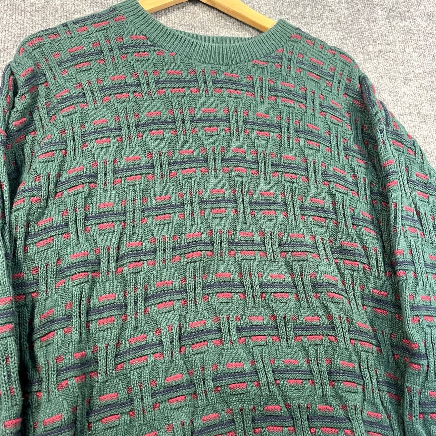 Vintage VINTAGE Peconic Bay Traders Sweater Mens M Knit Pullover Coogi Style Made In USA Size US M / EU 48-50 / 2 - 2 Thumbnail