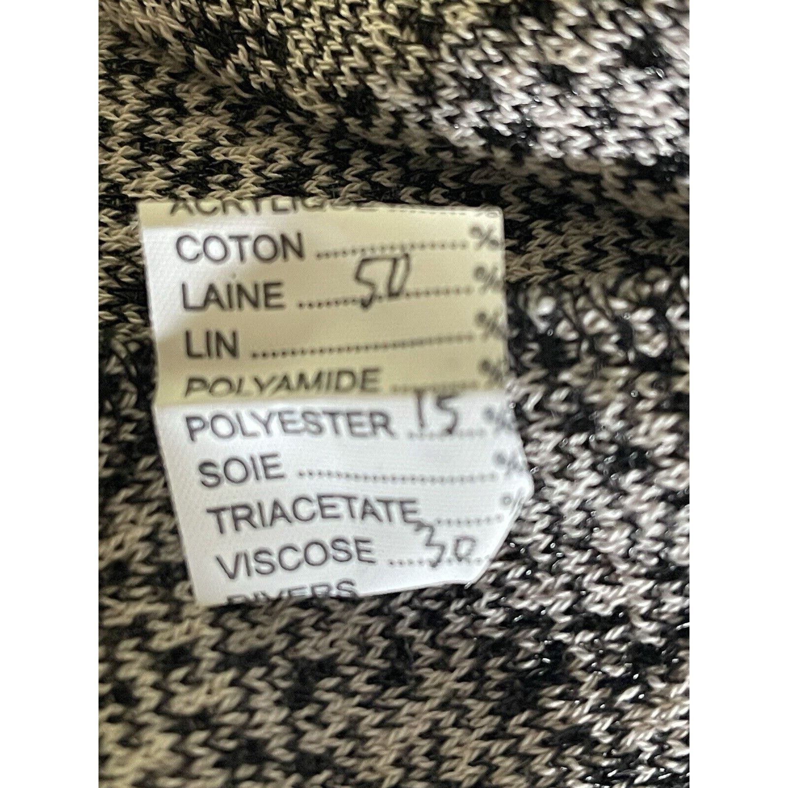 Other Thierry Colson Wool Mini Skirt Black Cream Pleated Small Size 27" / US 4 / IT 40 - 7 Thumbnail