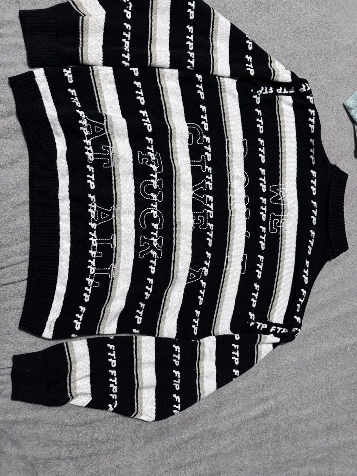 Fuck The Population FTP FW24 polo black Size US XL / EU 56 / 4 - 2 Thumbnail