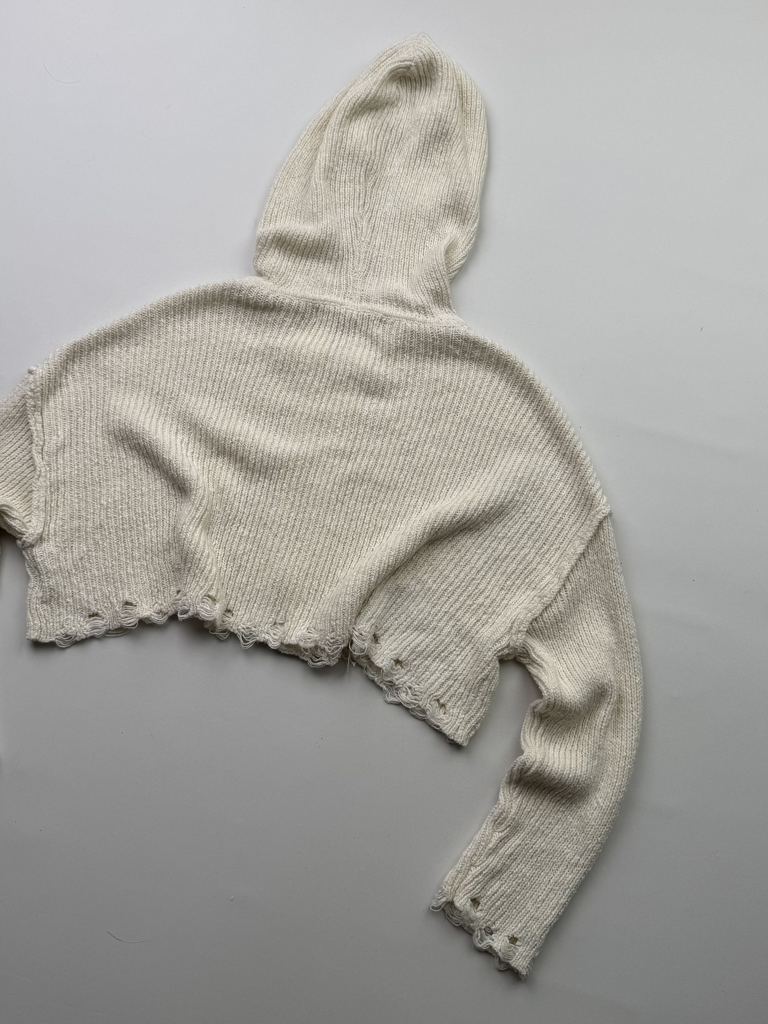Vintage Vintage Cropped Hoodie B749(V328)E2 Size S / US 4 / IT 40 - 8 Thumbnail