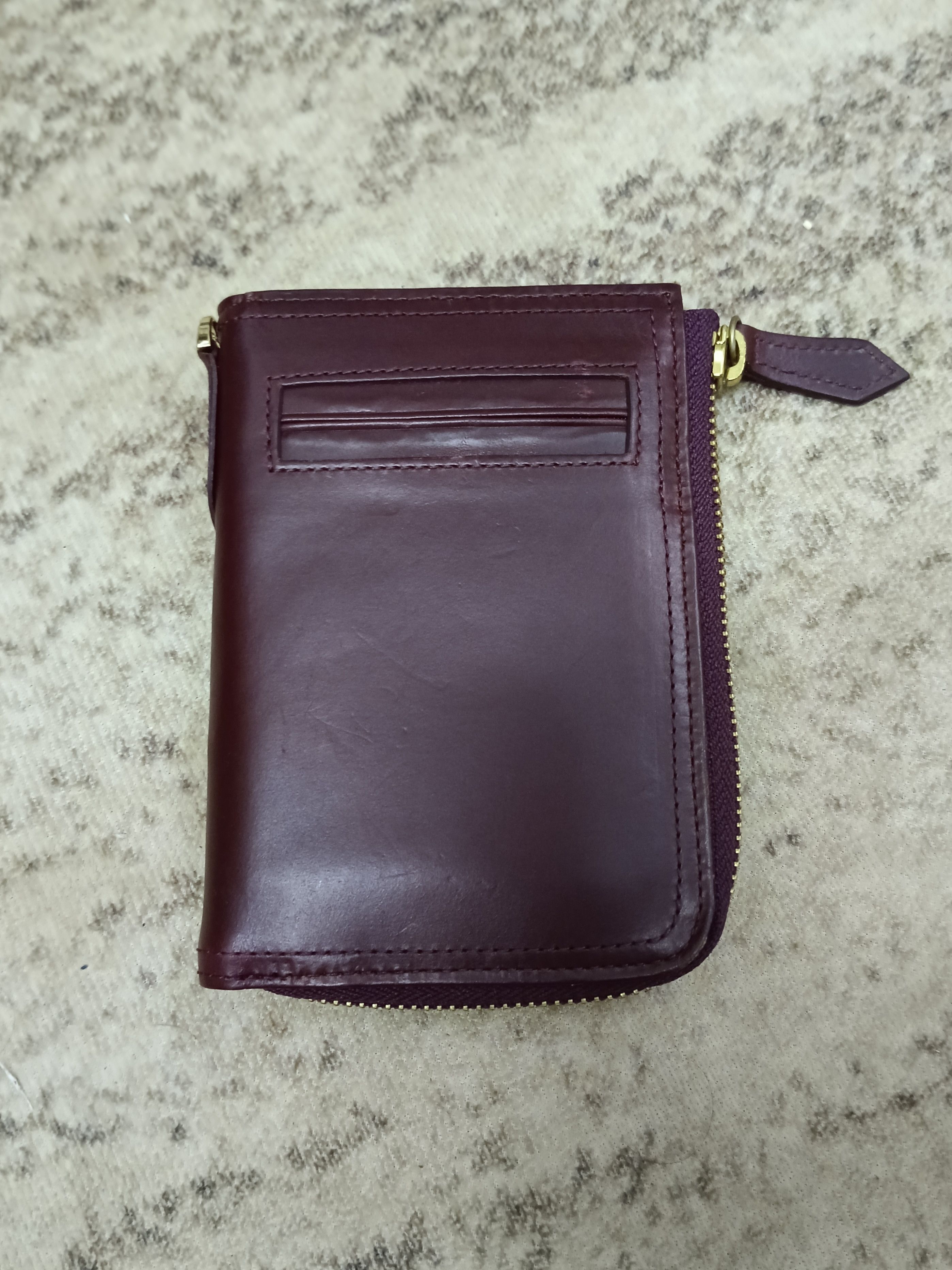 Horween Leather × Leather OG🔥GRAIL HORWEEN LEATHER BIFOLD WALLET Size ONE SIZE - 1 Thumbnail