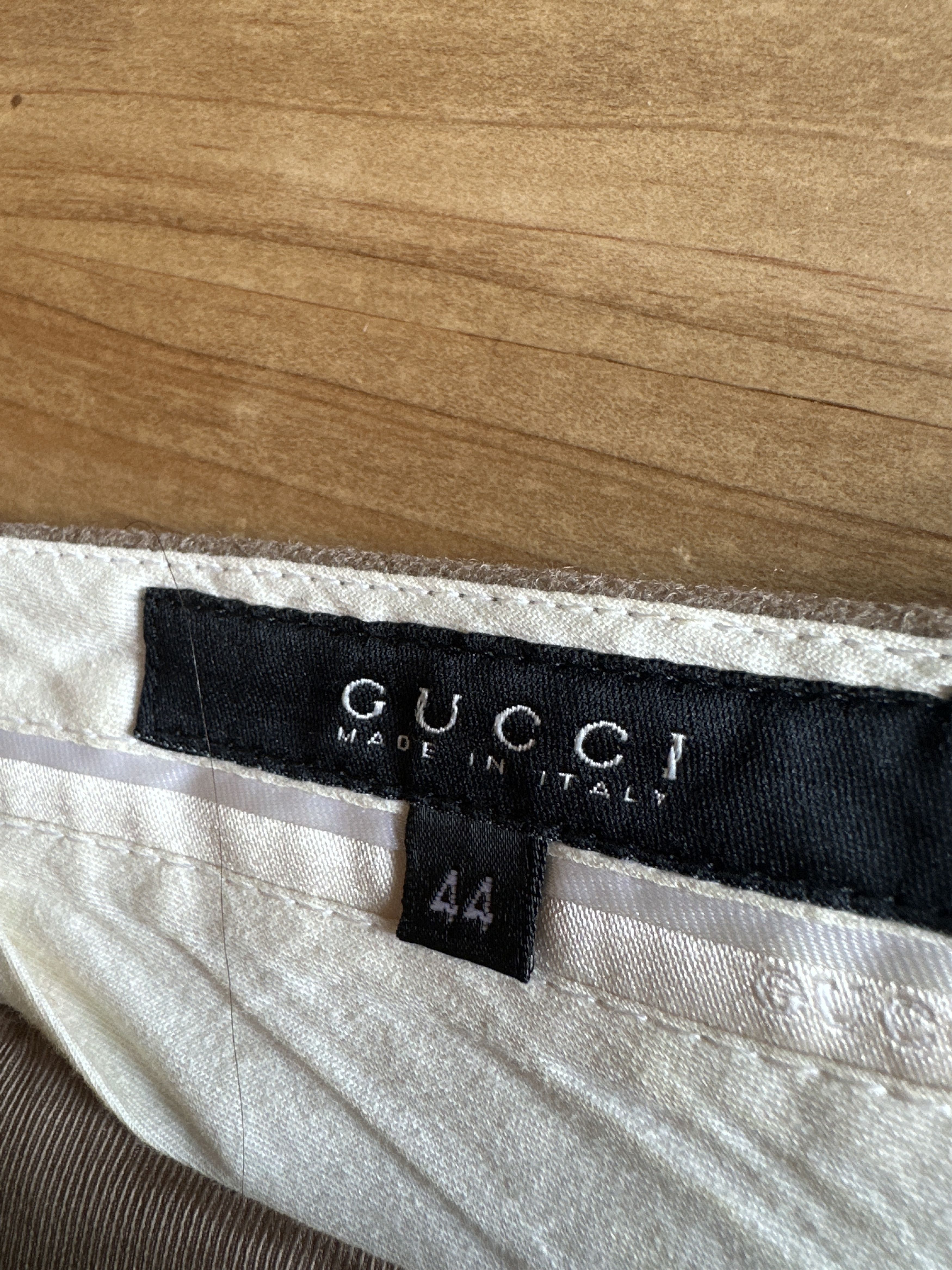 Gucci Gucci by Tom Ford Wool/Cashmere Wide Trousers Size US 32 / EU 48 - 7 Thumbnail