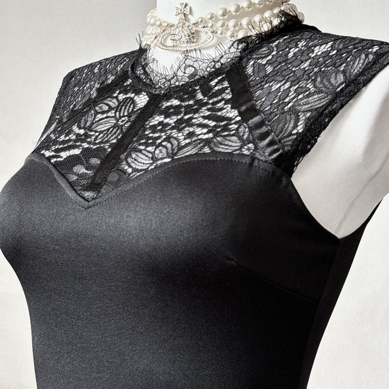 Vintage Iconic vintage gothic avant - garde lace blouse Size S / US 4 / IT 40 - 2 Thumbnail