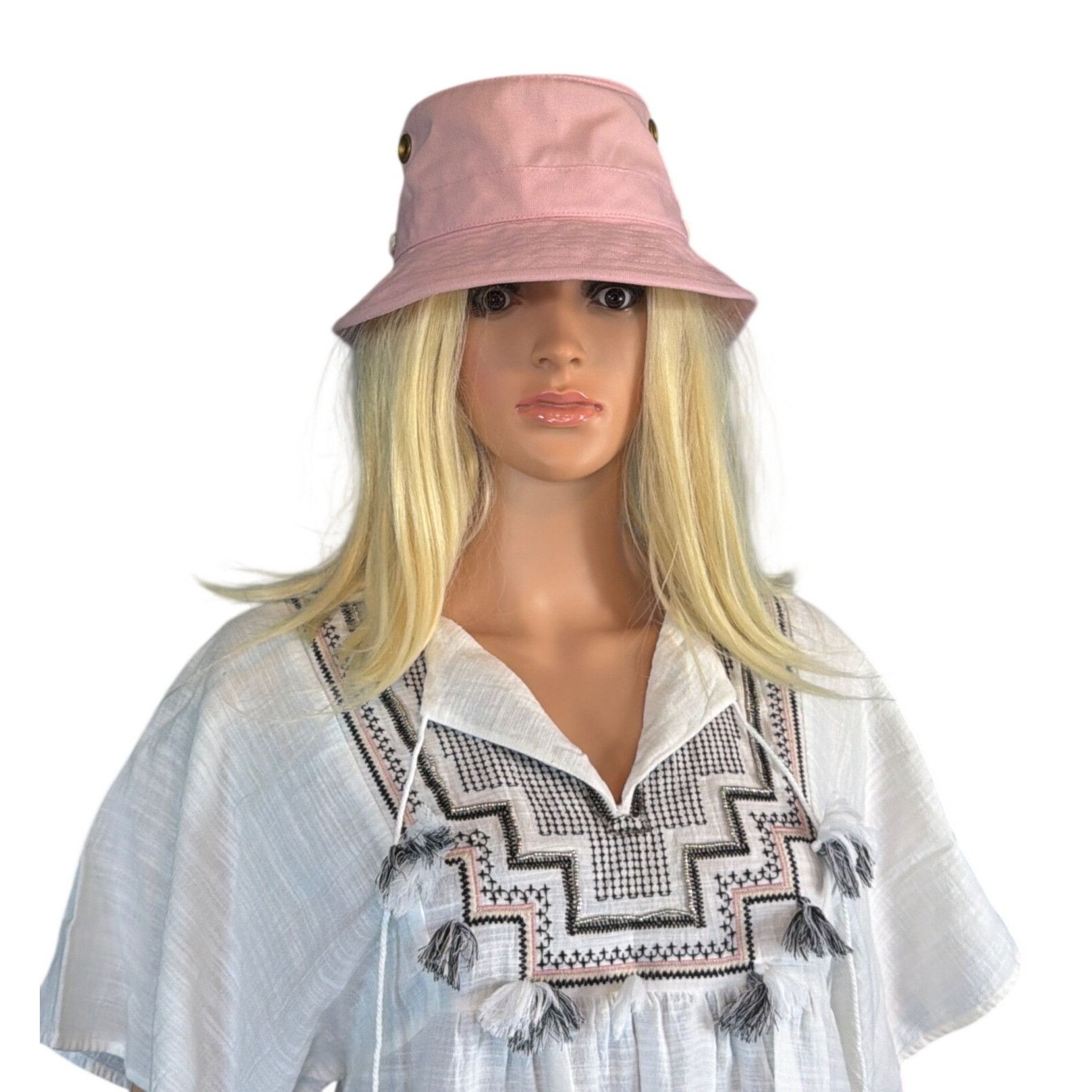 Tilley NWOT Tilley The Iconic T1 Bucket - Light Pink 7 1/2 60cm Lar Size ONE SIZE - 3 Thumbnail