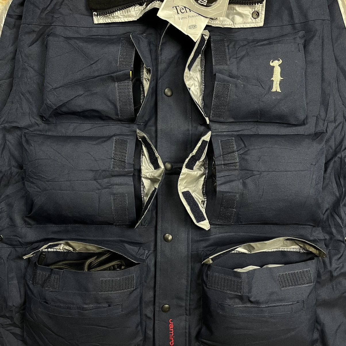 Band Tees × Levi's 90s Vintage 1999 Jamiroquai x Levi’s Technical Cargo Jacket Size US L / EU 52-54 / 3 - 6 Thumbnail