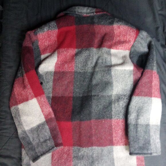 Express Vintage Express Check Blazer Coat Jacket Workwear Chore Size S / US 4 / IT 40 - 8 Thumbnail
