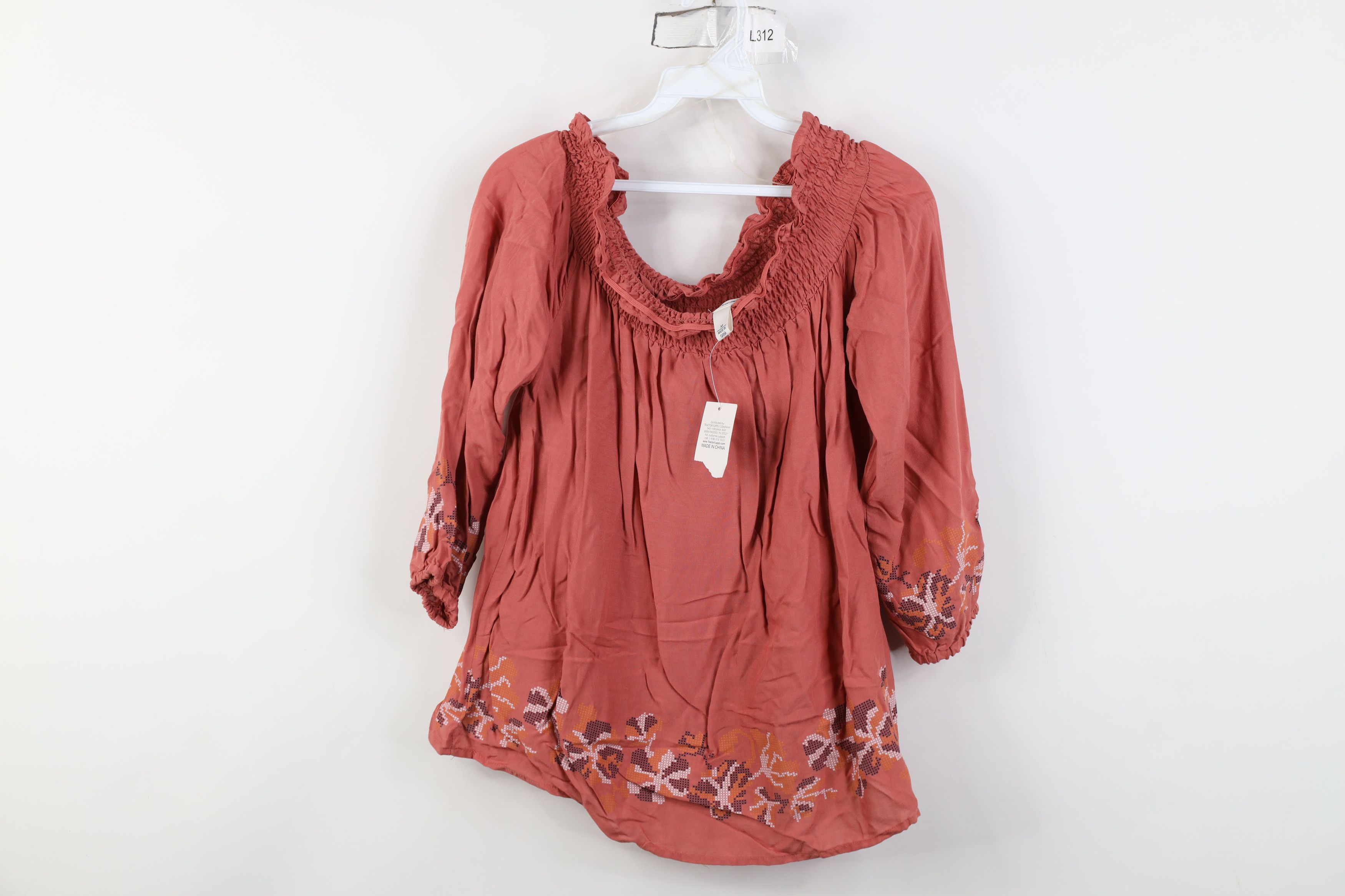 Vintage Deadstock Y2K Country Primitive Babydoll Ruffled Blouse Top Size M / US 6-8 / IT 42-44 - 1 Thumbnail