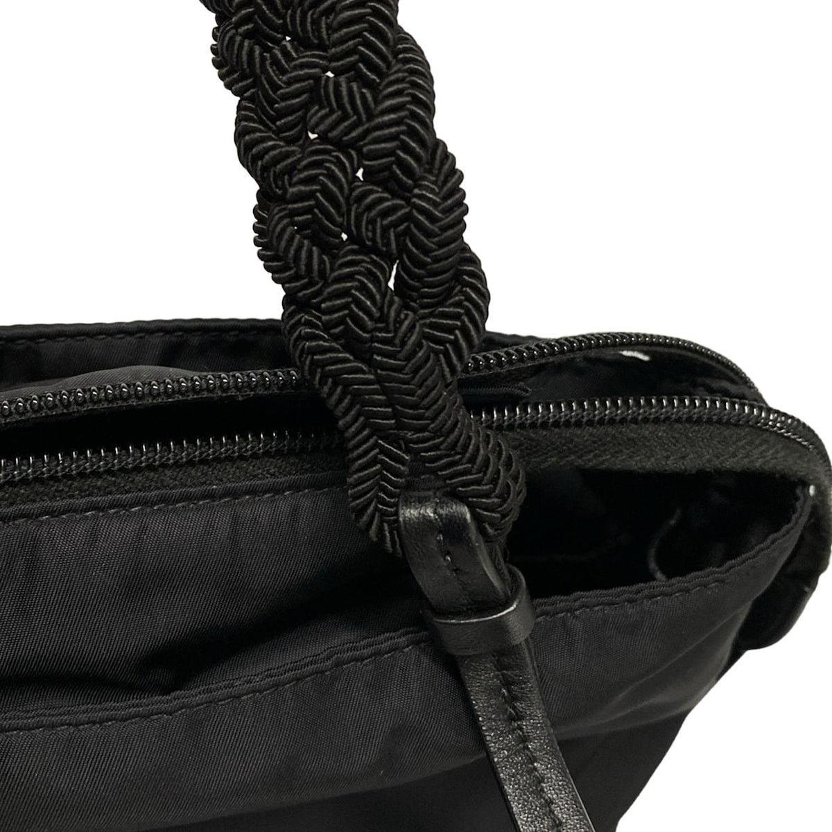 Prada PRADA Logo Handbag 1BA207 Size ONE SIZE - 15 Thumbnail