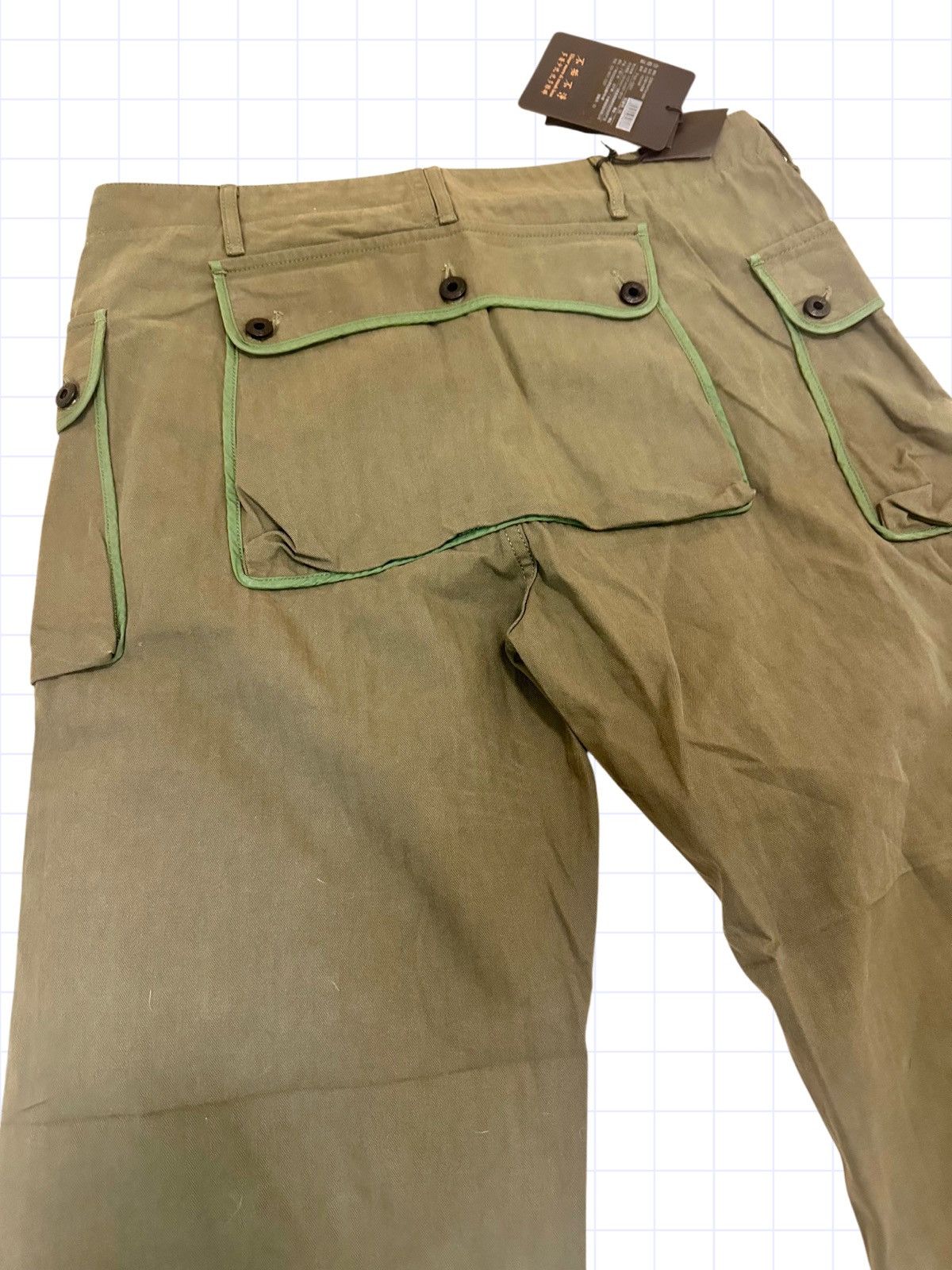 Japanese Brand Red Tornado Japanese Military Pants 36 Size US 36 / EU 52 - 4 Thumbnail