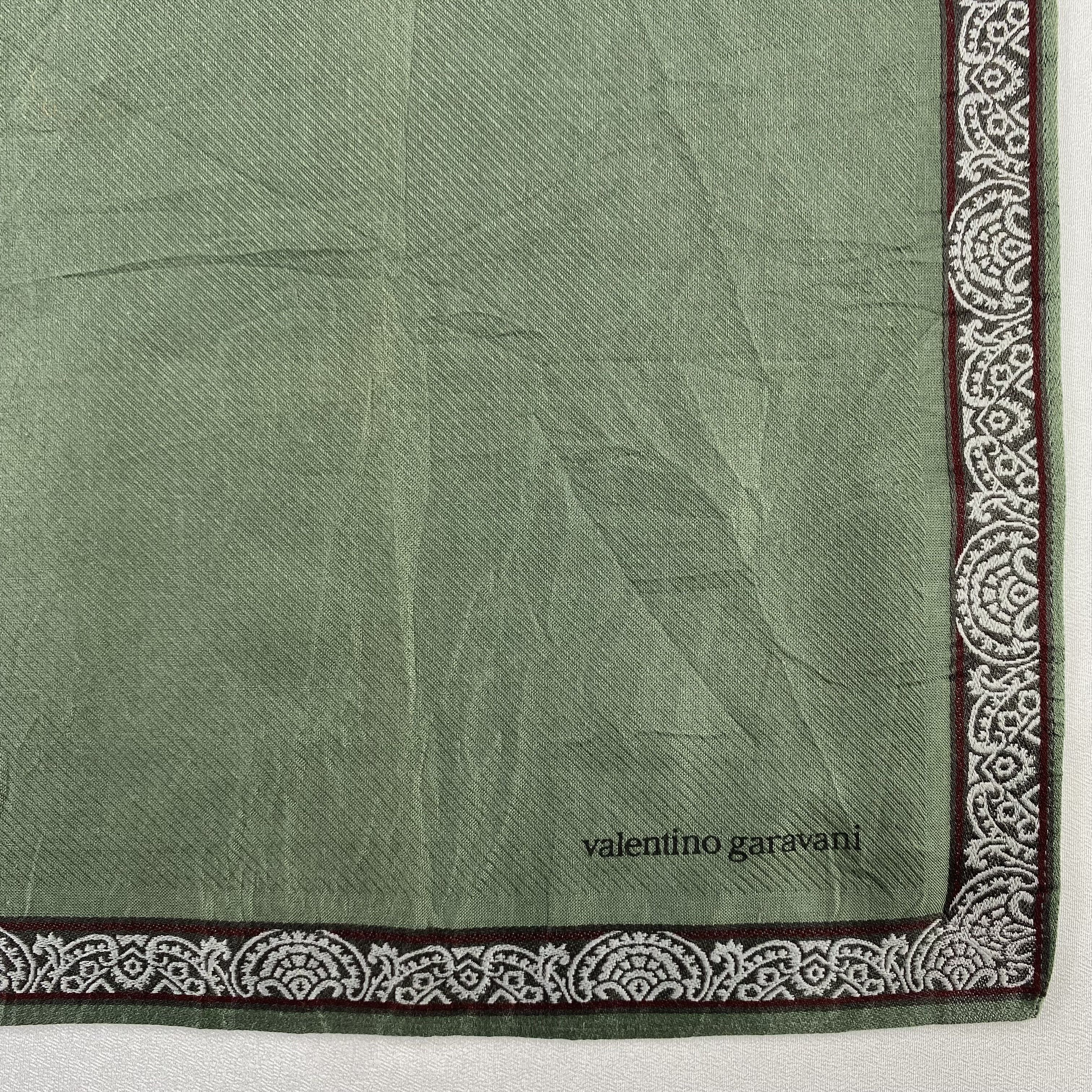Valentino × Vintage Valentino Garavani Handkerchief / Neckerchief-P1417 Size ONE SIZE - 3 Thumbnail