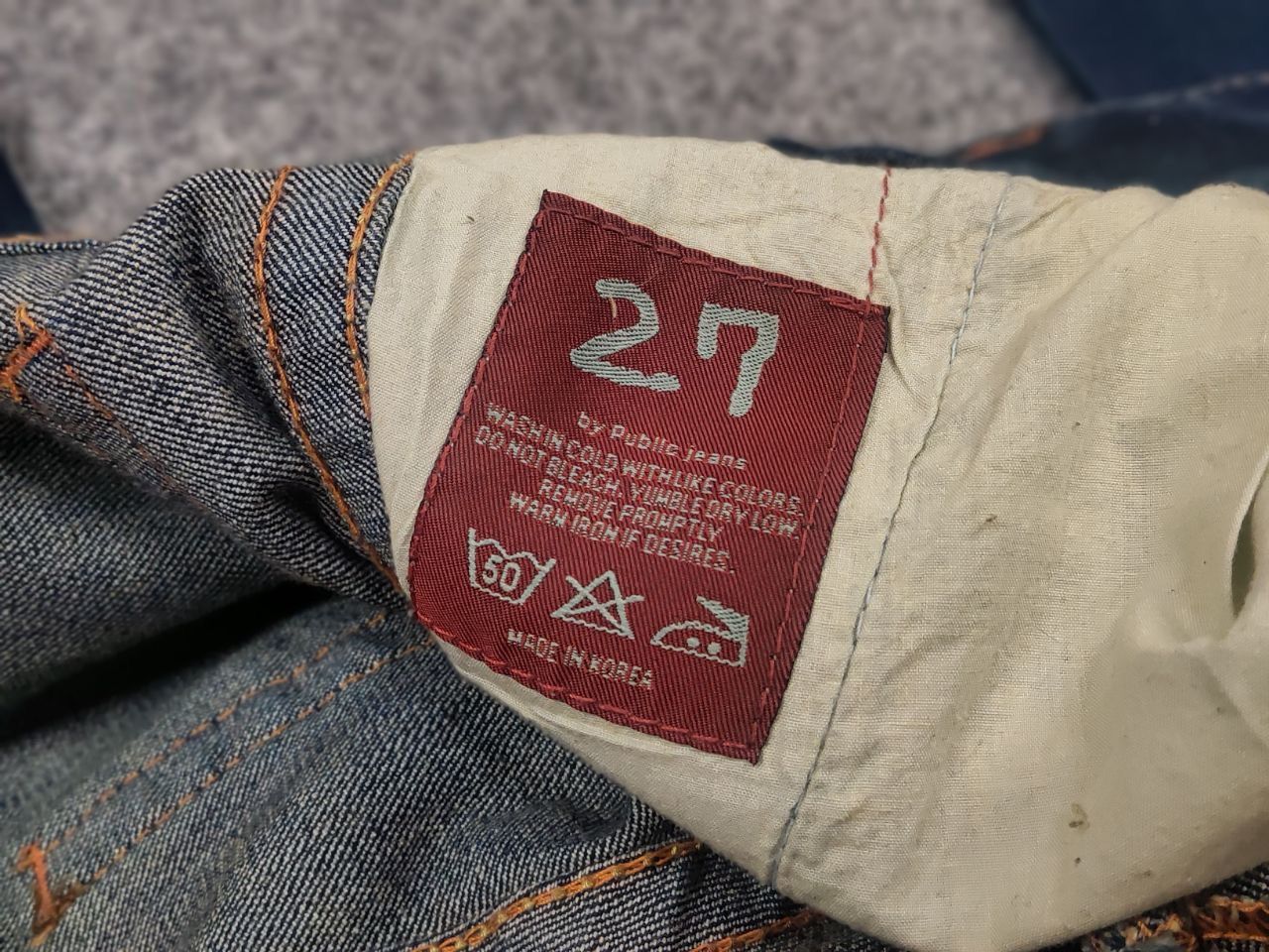 True Religion True Religion by Public Vintage Flared Y2K Style W Jeans Size 29" - 14 Thumbnail