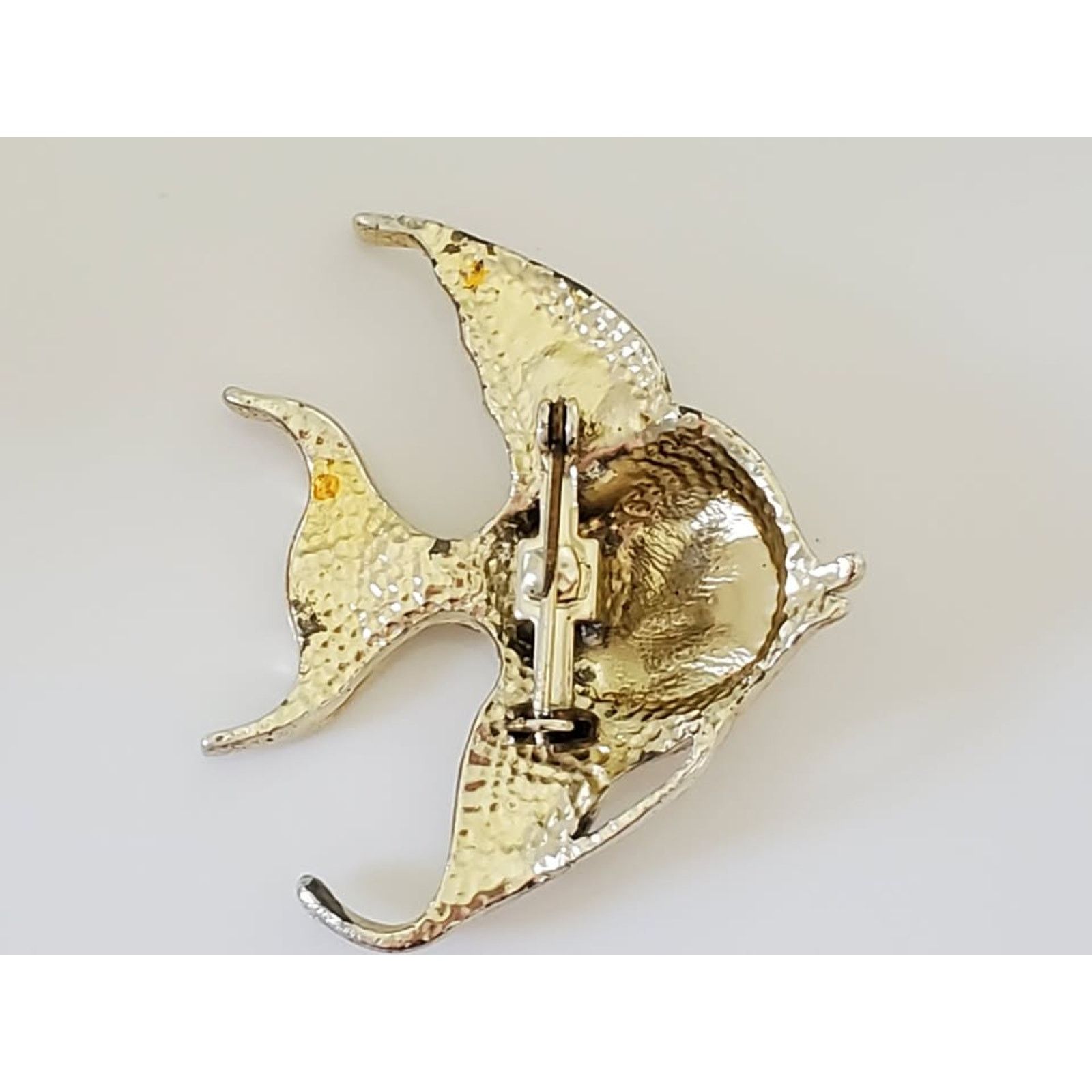 Other Vintage Angel Fish with Red Stone Eye Brooch Size ONE SIZE - 3 Thumbnail