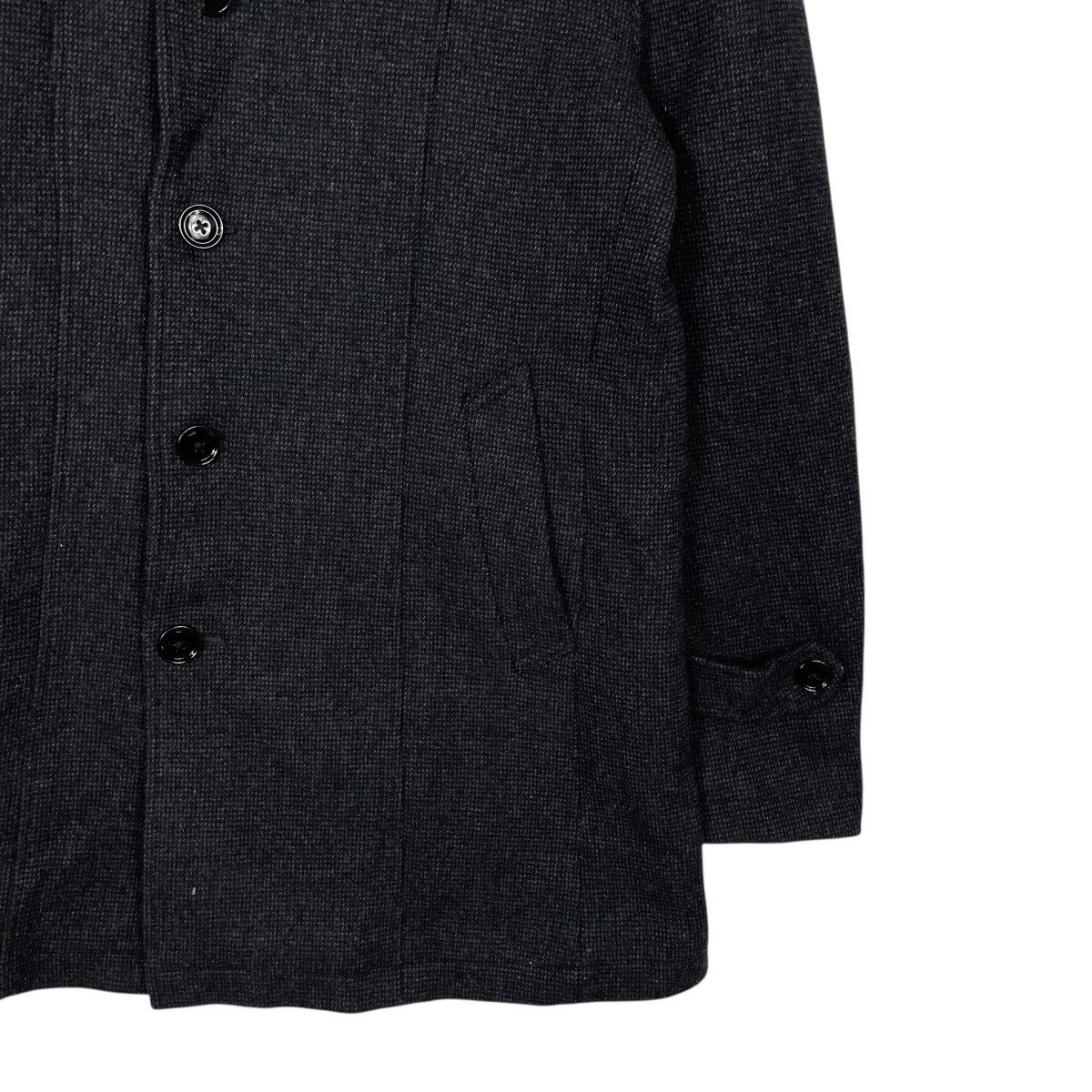 Japanese Brand Japanese Brand Black Wool Casual Jacket Size US S / EU 44-46 / 1 - 4 Thumbnail