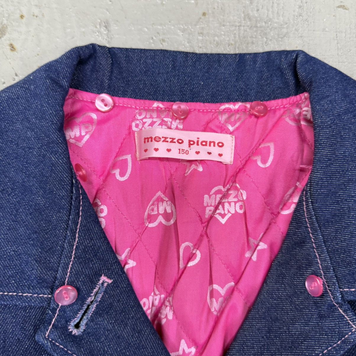 Hysteric Glamour 2000s Mezzo Piano Denim Blazer Hysteric Needles Size US S / EU 44-46 / 1 - 5 Thumbnail