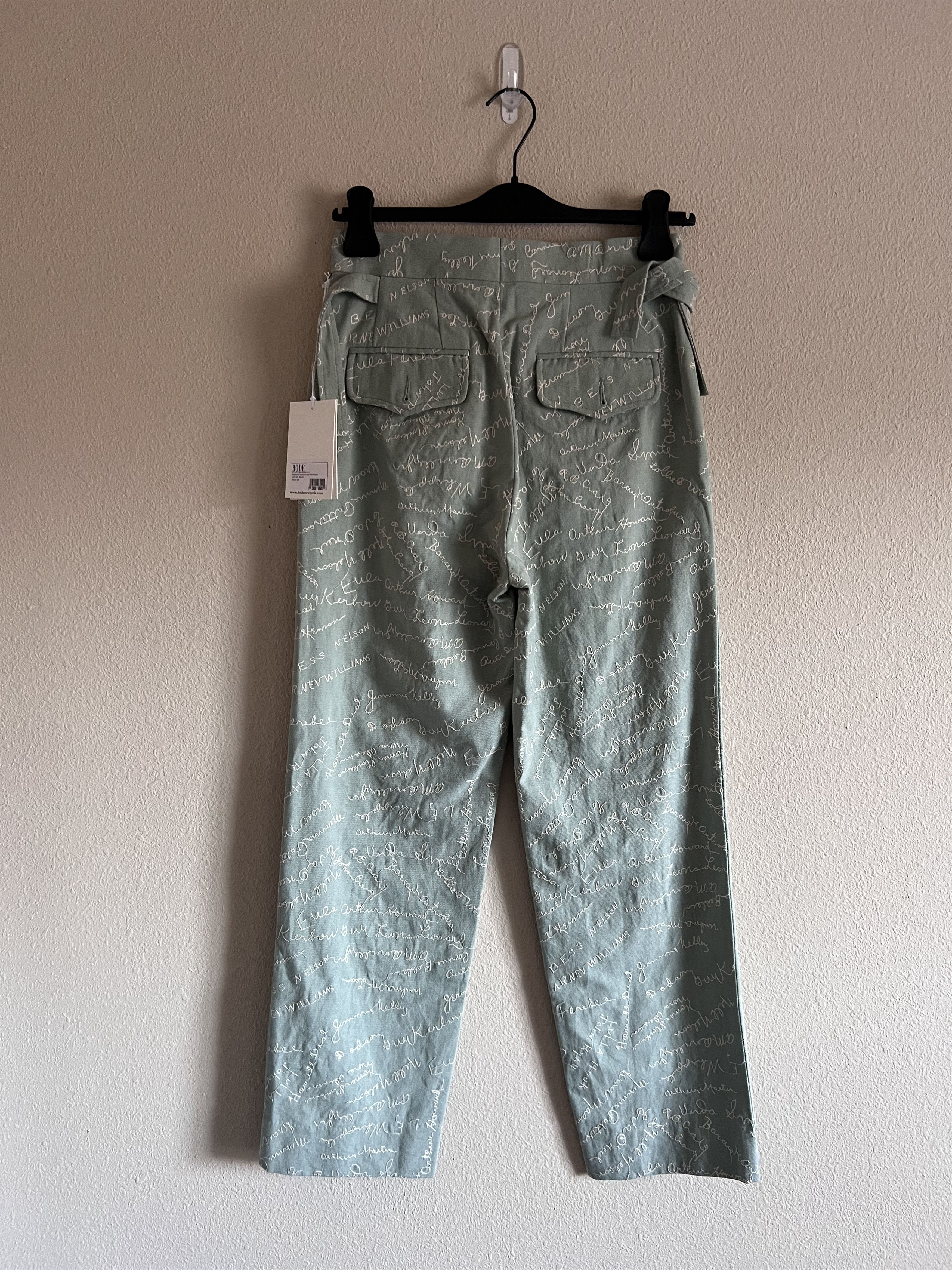 Bode Bode Powder Signature Trousers in Blue Size US 28 / EU 44 - 5 Thumbnail