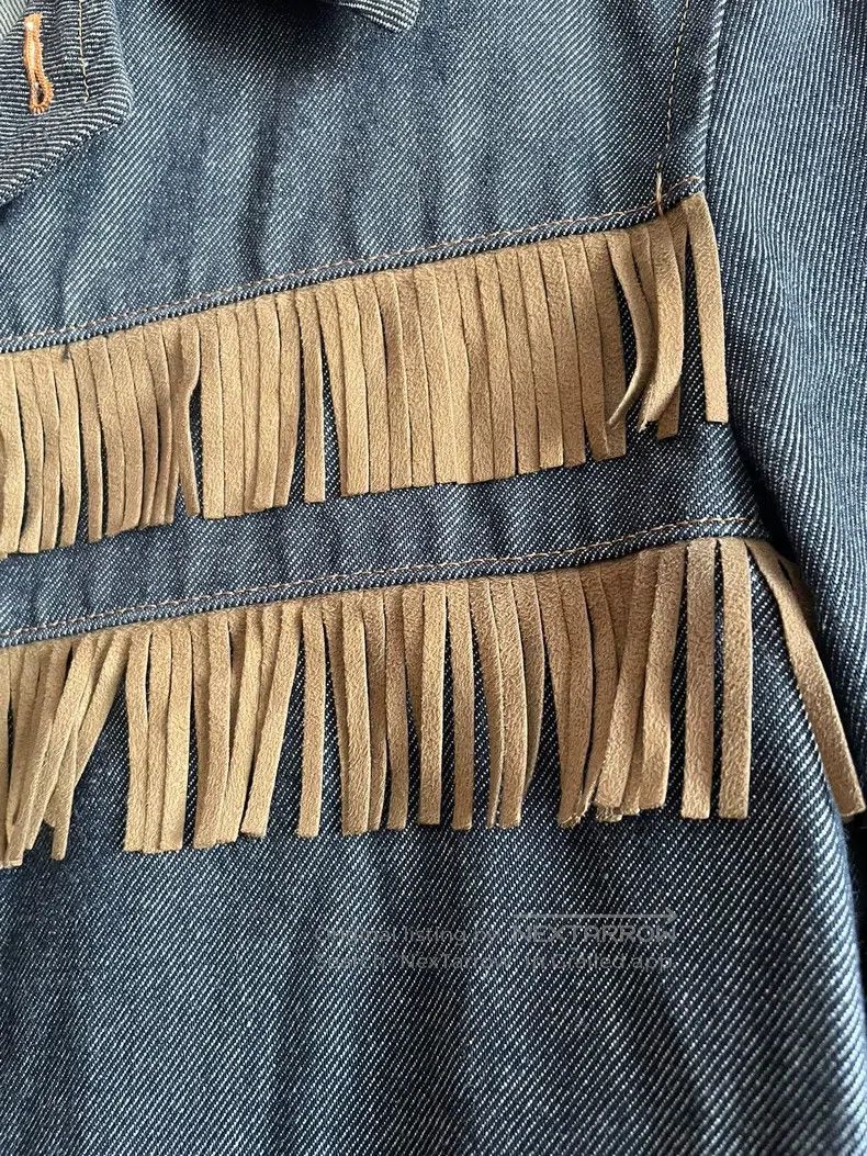 Comme des Garcons Comme des Garcons Denim Fringe Jacket Size S / US 4 / IT 40 - 7 Thumbnail