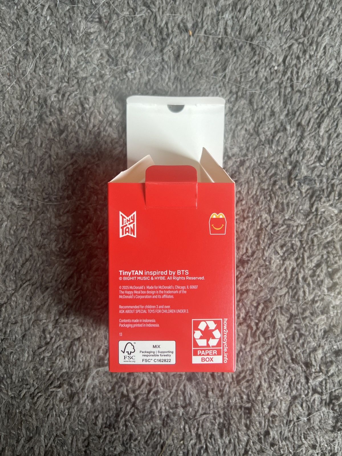 Hypebeast 2025 McDonald’s TinyTAN V Figure Size ONE SIZE - 10 Thumbnail