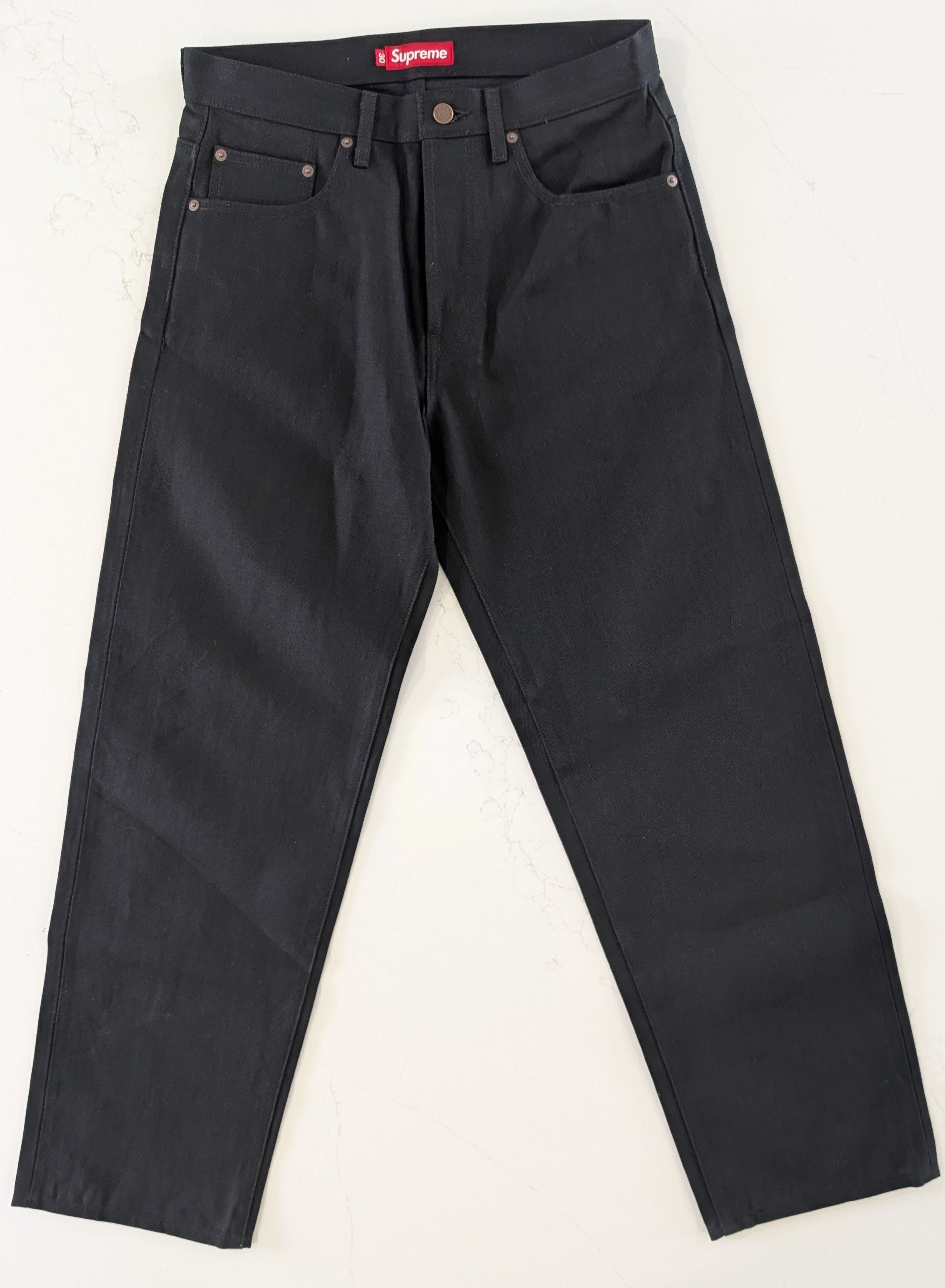 パンツ Supreme S Logo Rigid Baggy Jean Rigid 30 Supreme Supreme S-Logo Rigid baggy jeans - 30 | Grailed