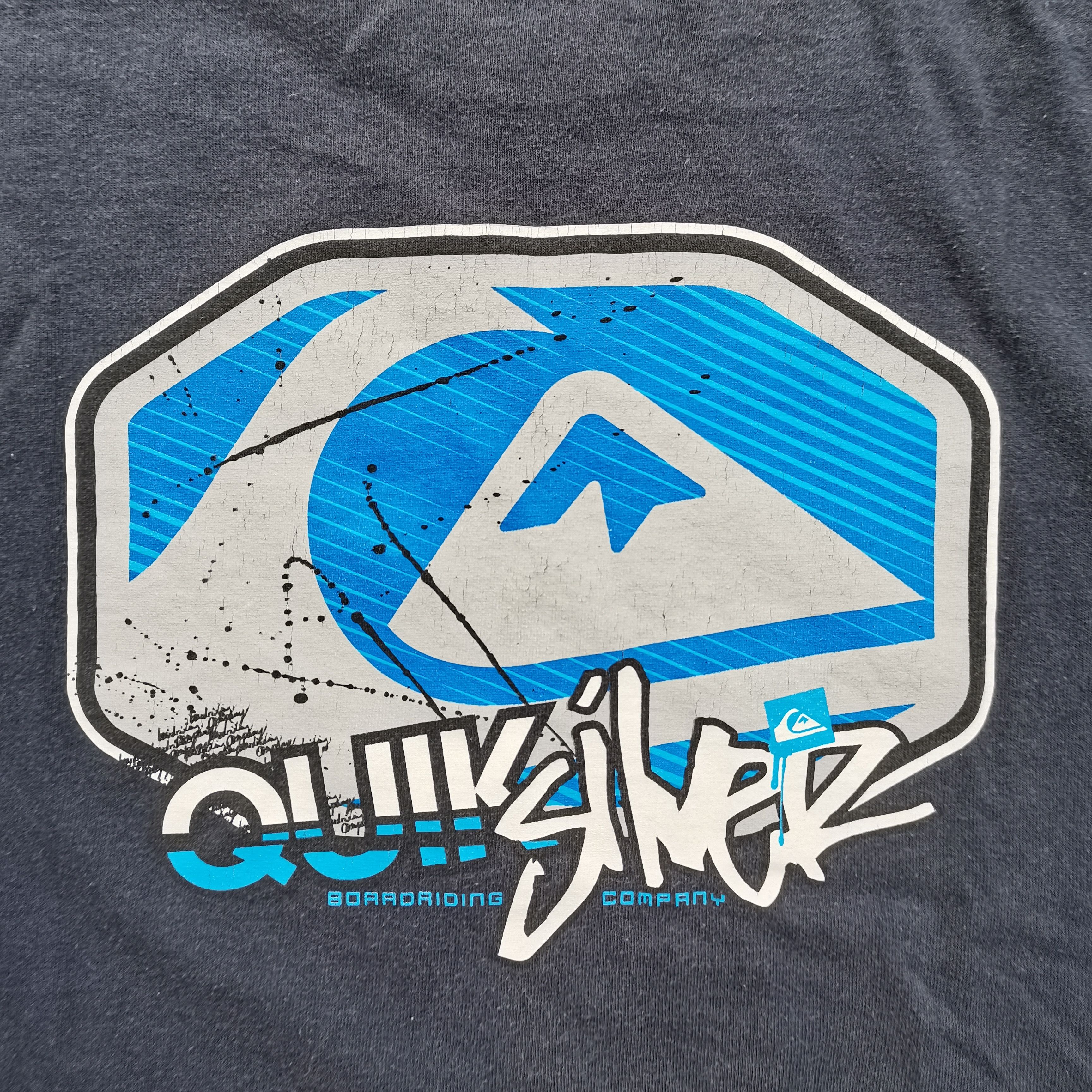 Quiksilver × Vintage Vintage QUICKSILVER Boarding Company Tee Size US S / EU 44-46 / 1 - 6 Thumbnail