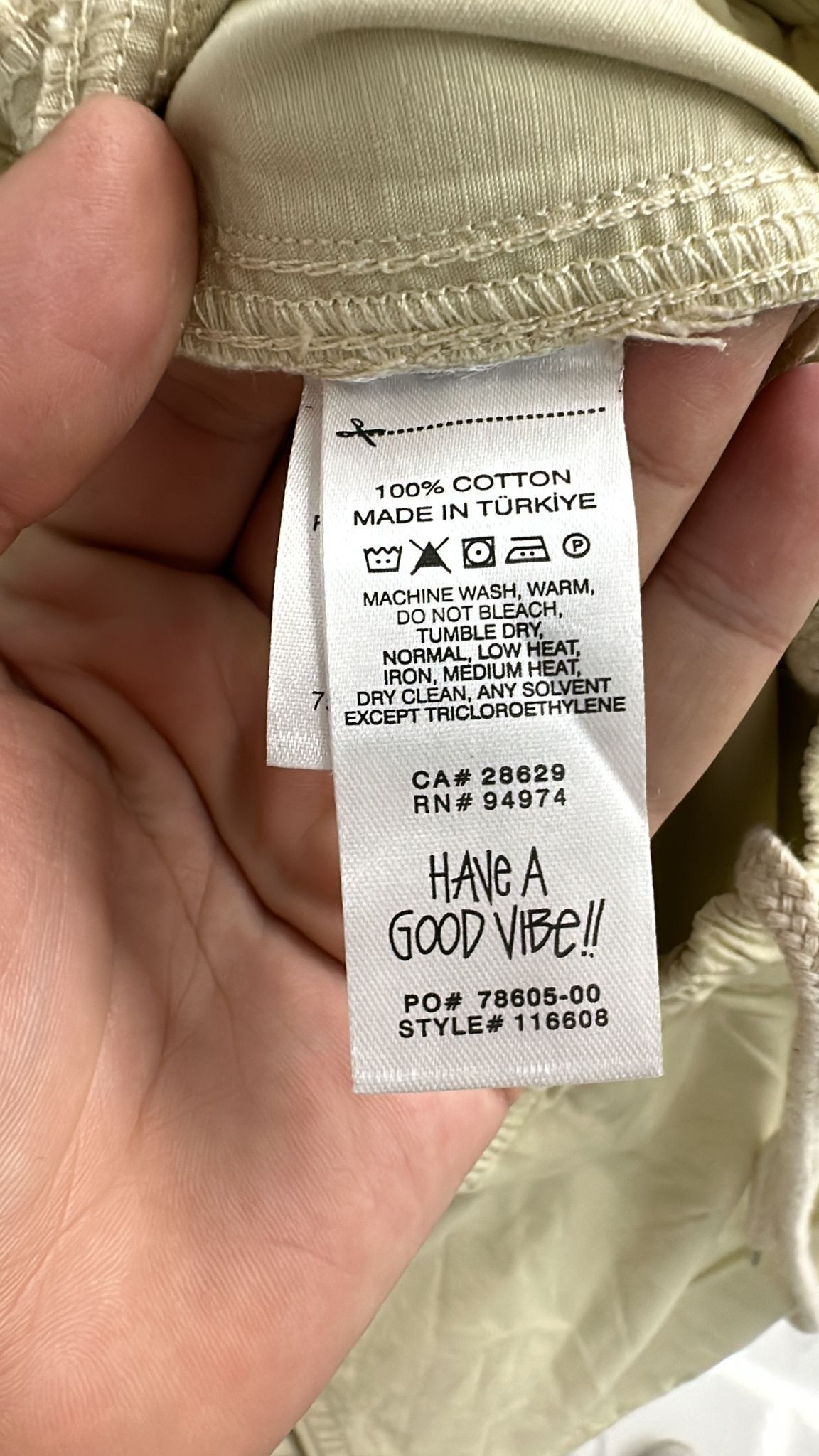 Stussy × Vintage Stussy Ripstop Cargo Beach Pant Cream Size Medium Size US 32 / EU 48 - 7 Thumbnail