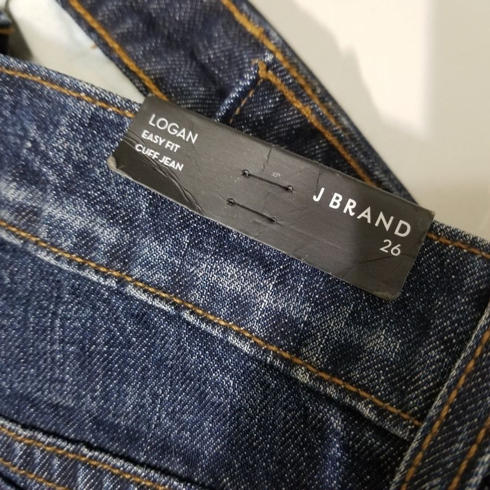 J Brand J Brand Logan Cuffed Jeans Hung Up NWT Size 26" / US 2 / IT 38 - 6 Thumbnail