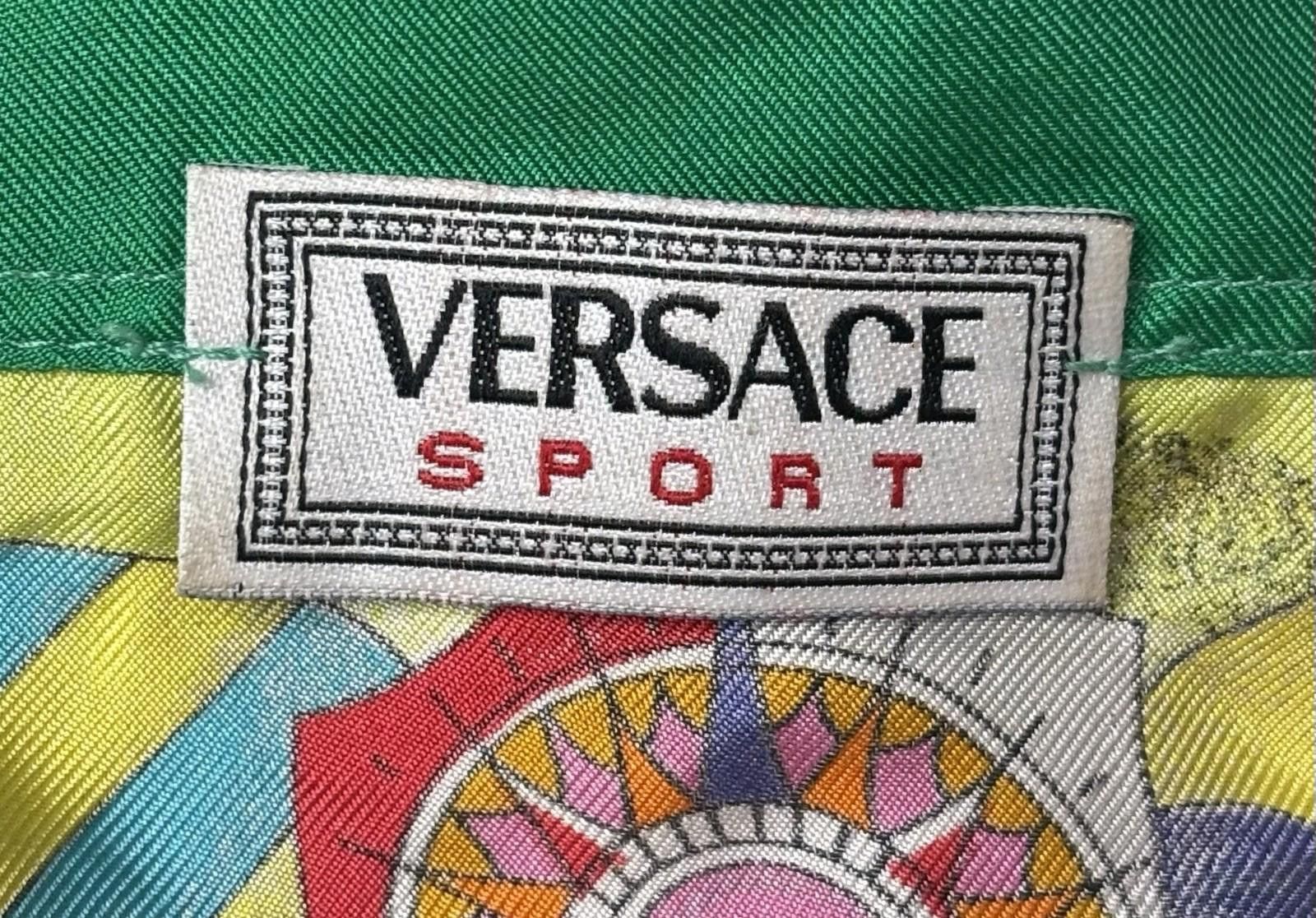 Versace Versace Sport Silk Shirt Mens IT 40 US M Sailboats Sun Italy Size US M / EU 48-50 / 2 - 2 Thumbnail