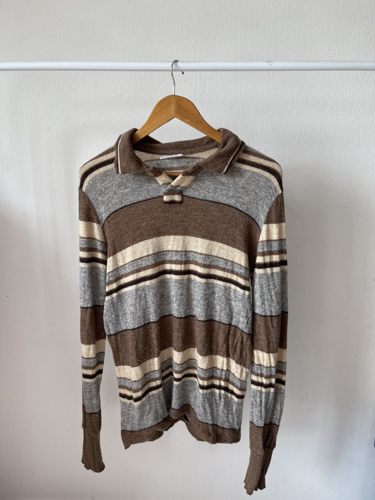 Kolor Kolor Stripe wool knitwear Size US S / EU 44-46 / 1 - 1 Thumbnail