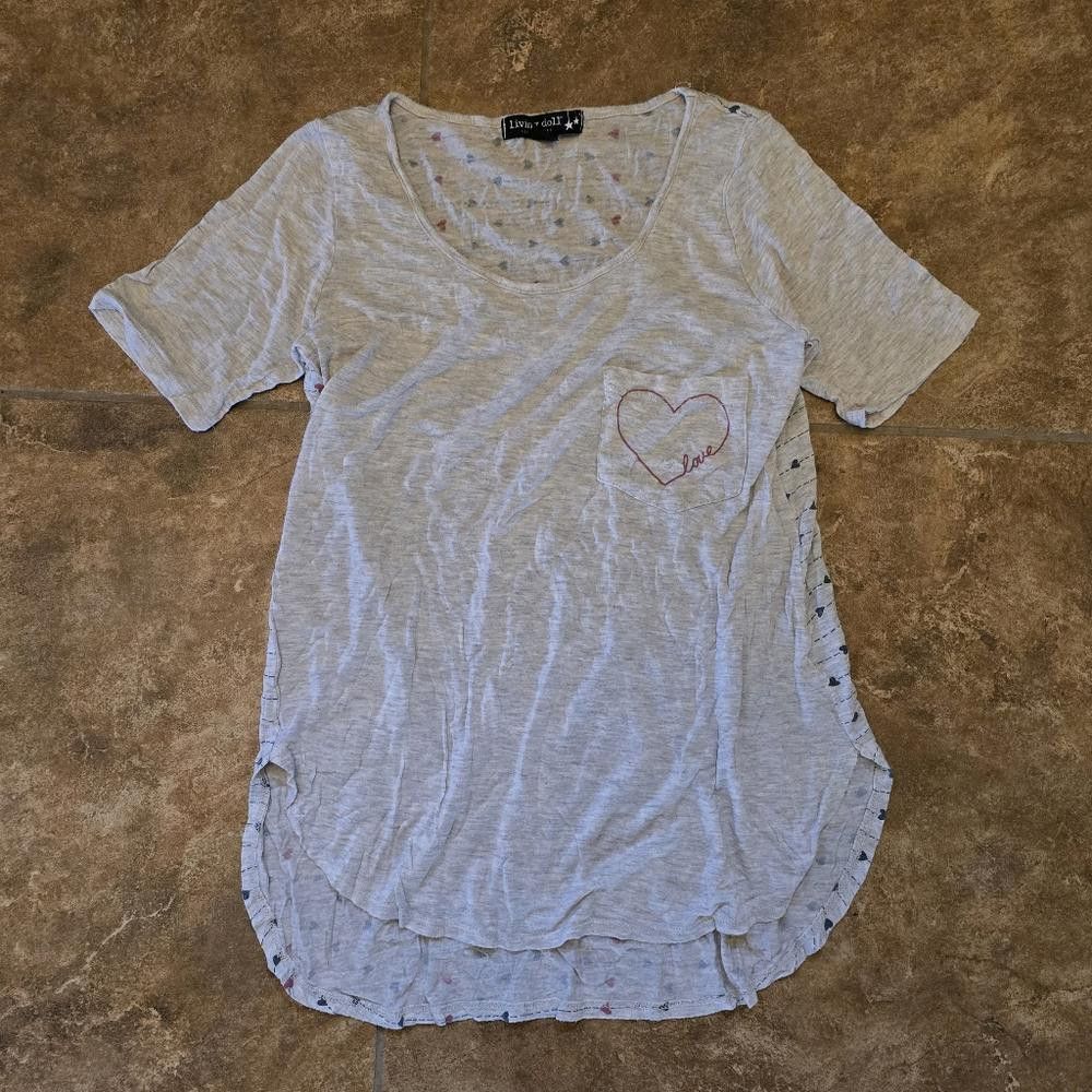 Designer Multicolored Love LD Short Sleeve Size S / US 4 / IT 40 - 1 Thumbnail