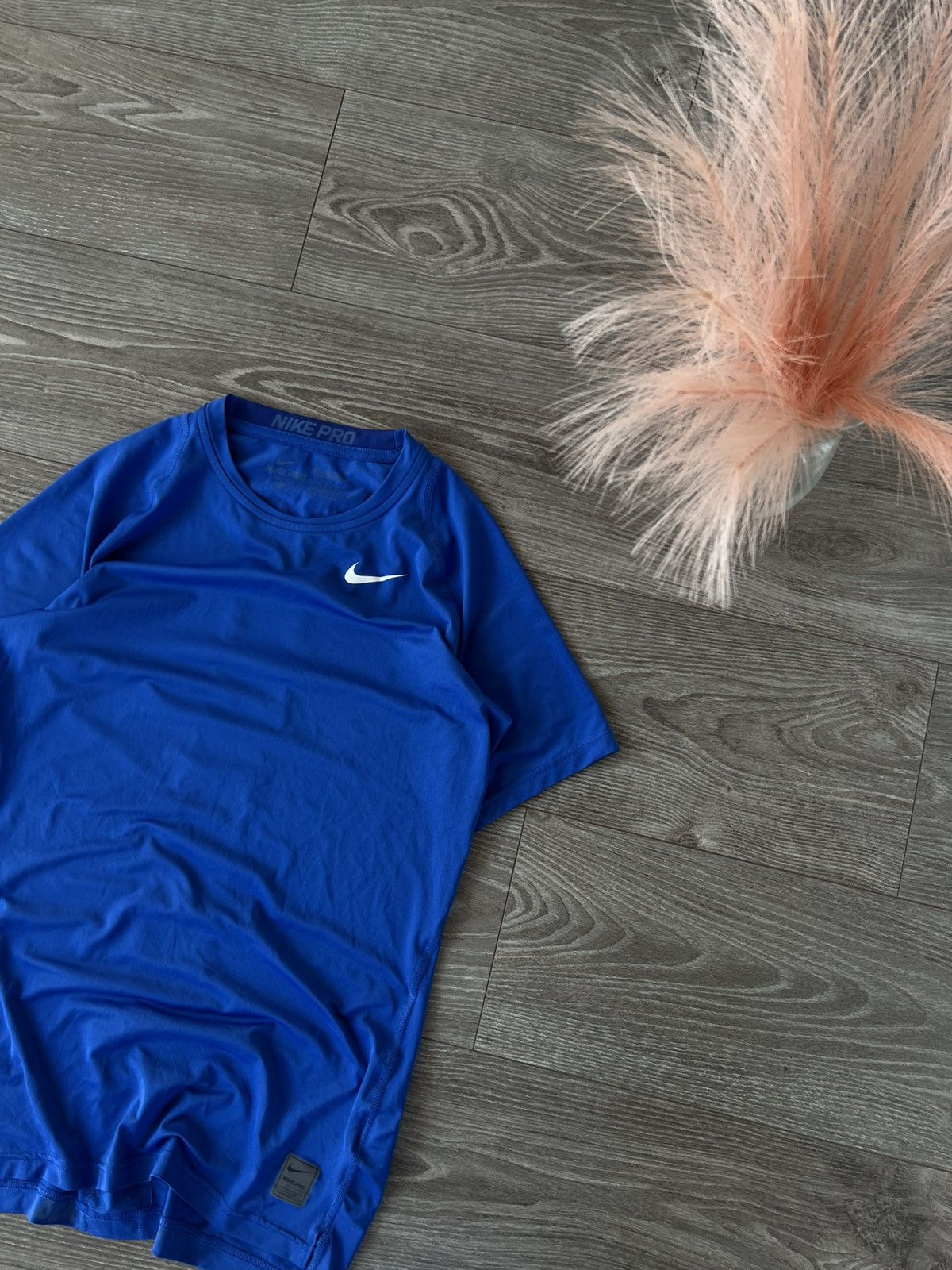 Nike ‼️Nike Pro Combat Logo Dri-Fit Fitted Termo T-Shirt‼️ Size US L / EU 52-54 / 3 - 4 Thumbnail