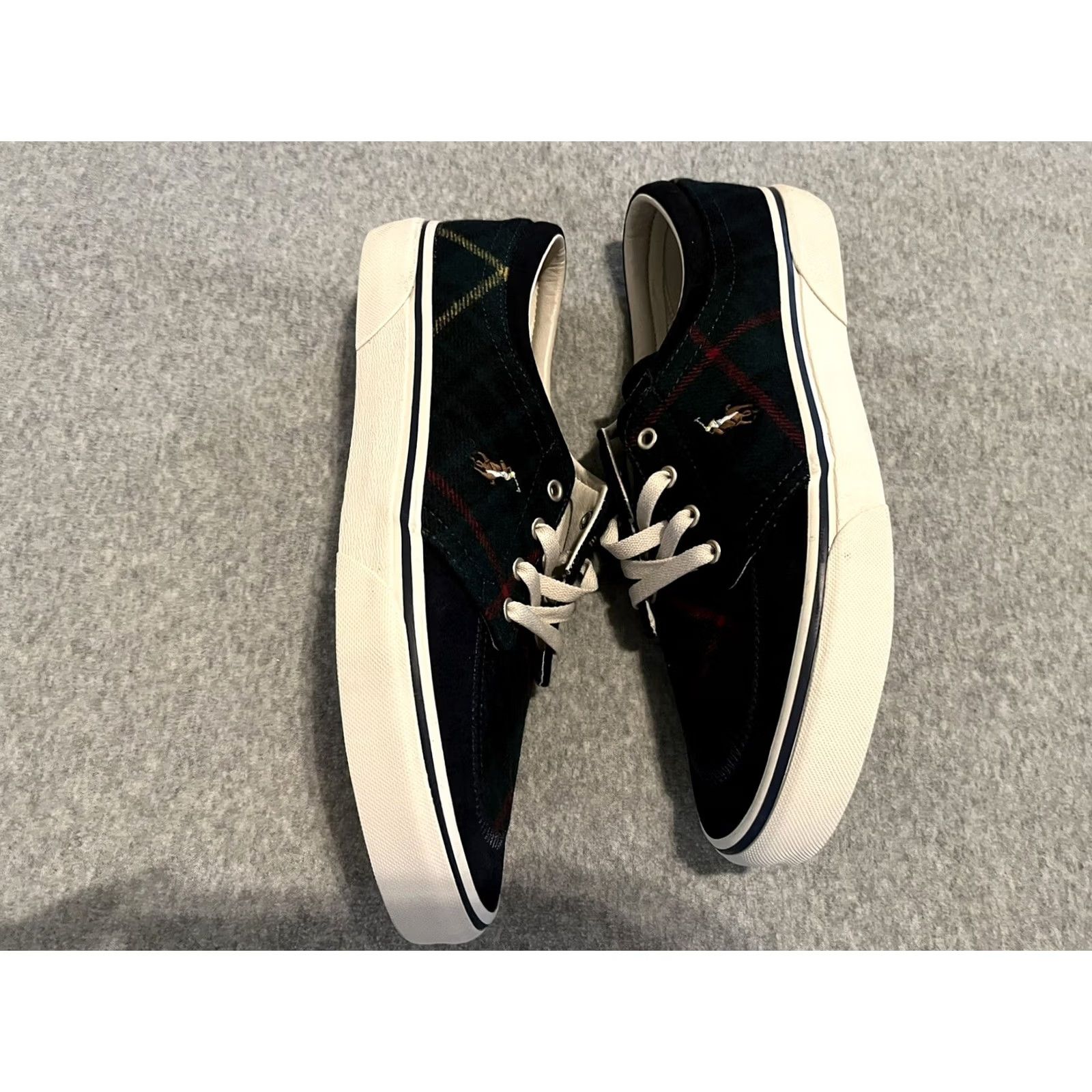 Polo Ralph Lauren Polo Ralph Lauren Faxon X Plaid Leather Pony Shoes Mens Size 10 US Sneaker Multicolor Leather & Textile Plaid New Size US M / EU 48-50 / 2 - 4 Thumbnail