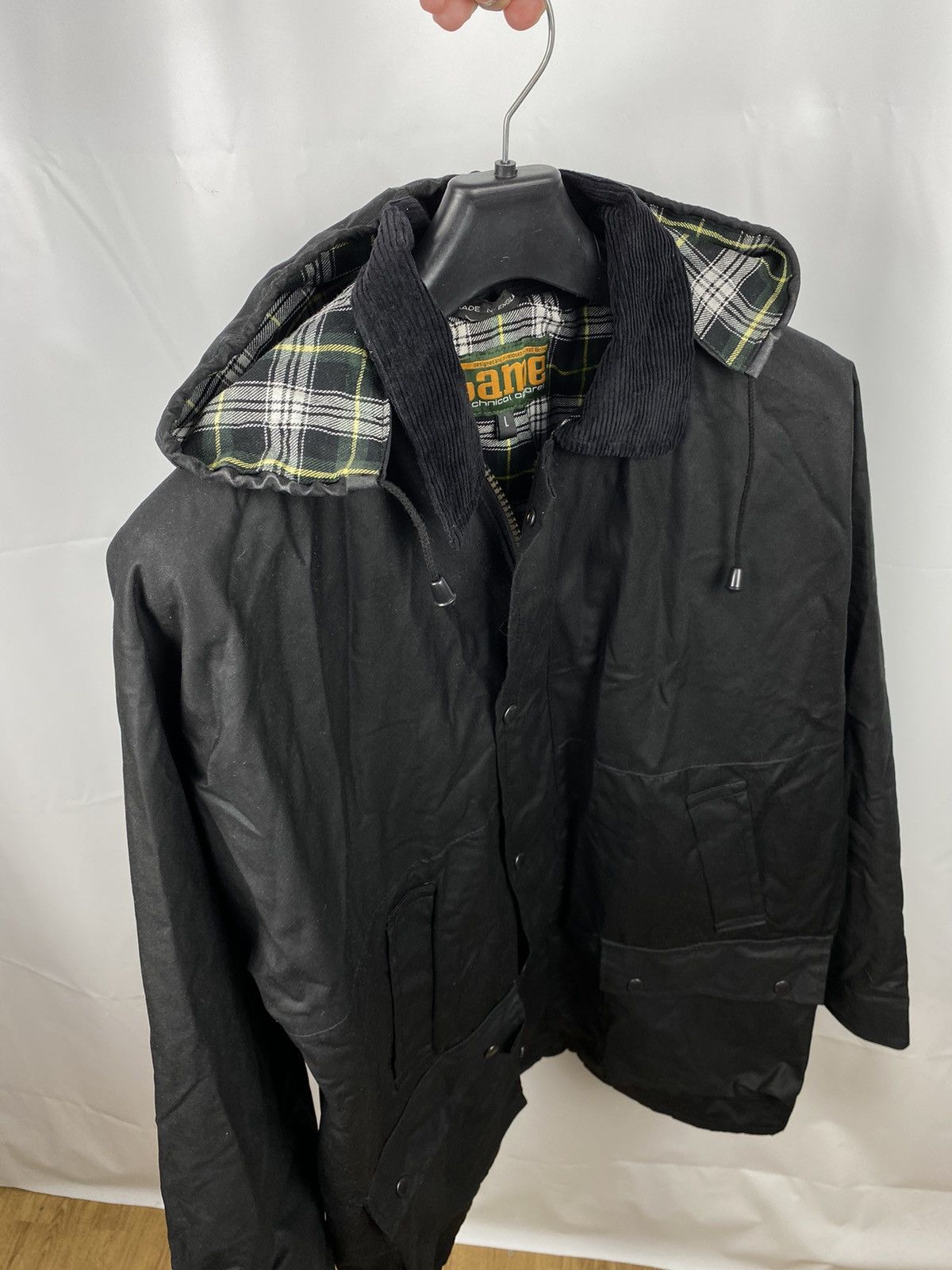 The Game Game Technical Apparel Waxed Coat Hooded size L Size US L / EU 52-54 / 3 - 8 Thumbnail