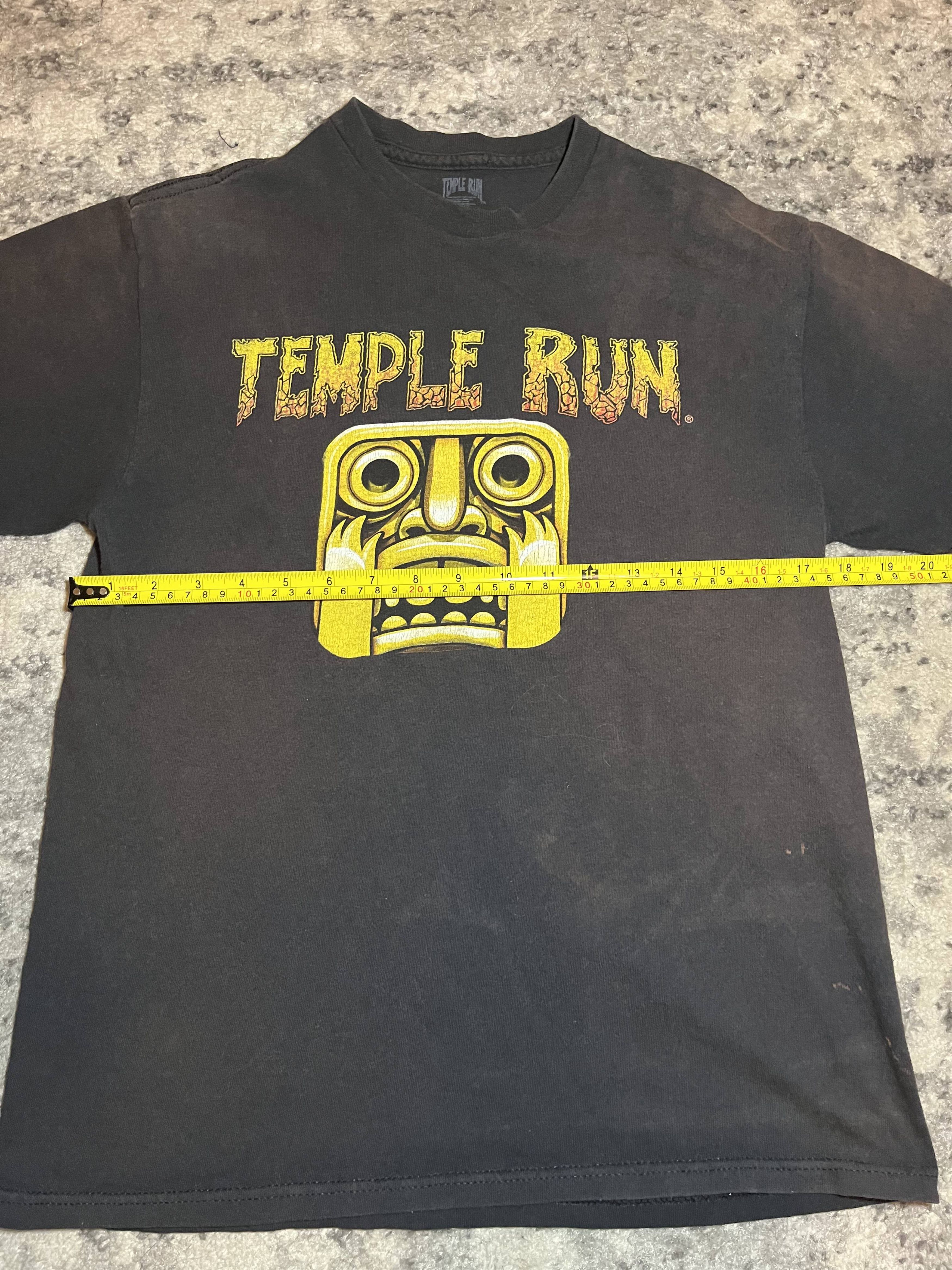 Vintage Y2K Sunfaded Temple Run Shirt Size US S / EU 44-46 / 1 - 5 Thumbnail