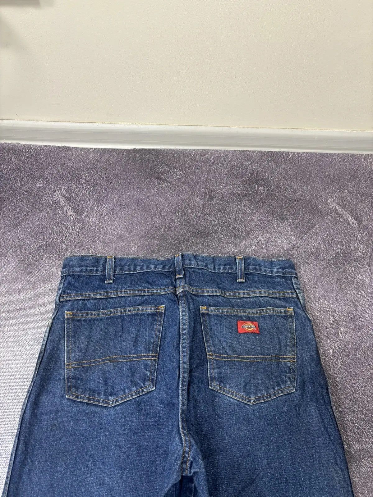 Dickies × Vintage Vintage Dickies Y2K Blue Hype Denim Baggy Jeans Size US 36 / EU 52 - 5 Thumbnail