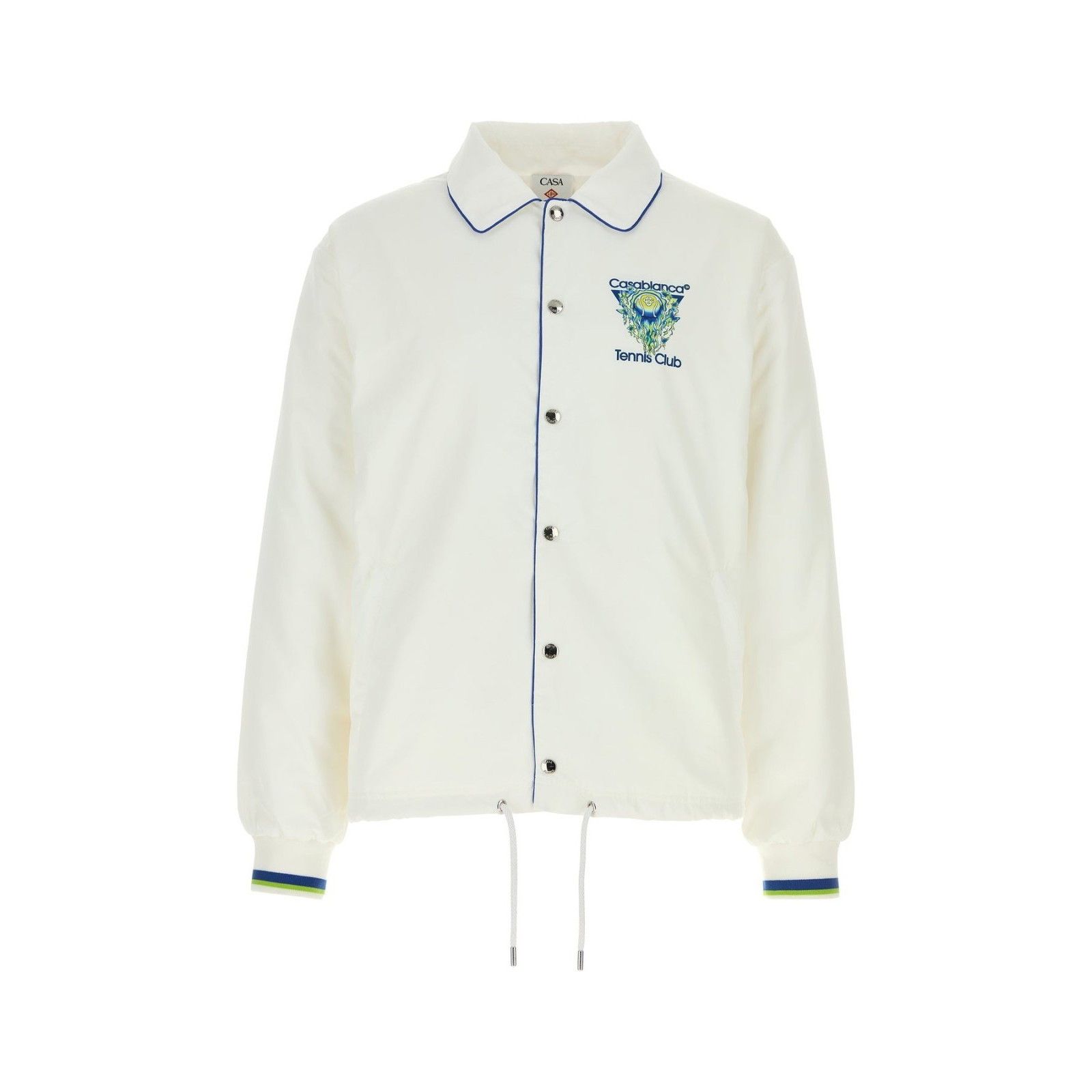 Casablanca CASABLANCA White Polyester Jacket New And Authentic (Men's s Size US S / EU 44-46 / 1 - 1 Thumbnail