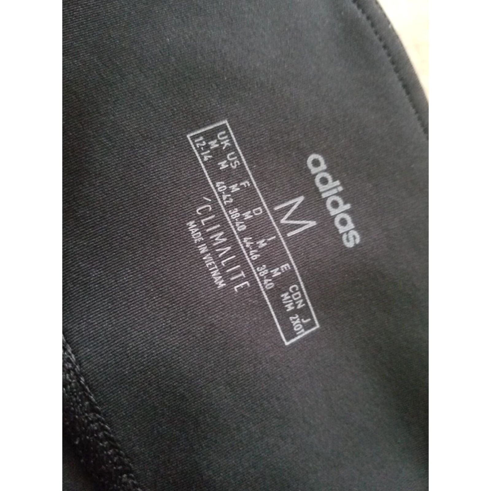 Adidas Womens adidas Pants M Medium Black Athletic Gym Workout Legging Yoga Size 32" / US 10 / IT 46 - 5 Thumbnail