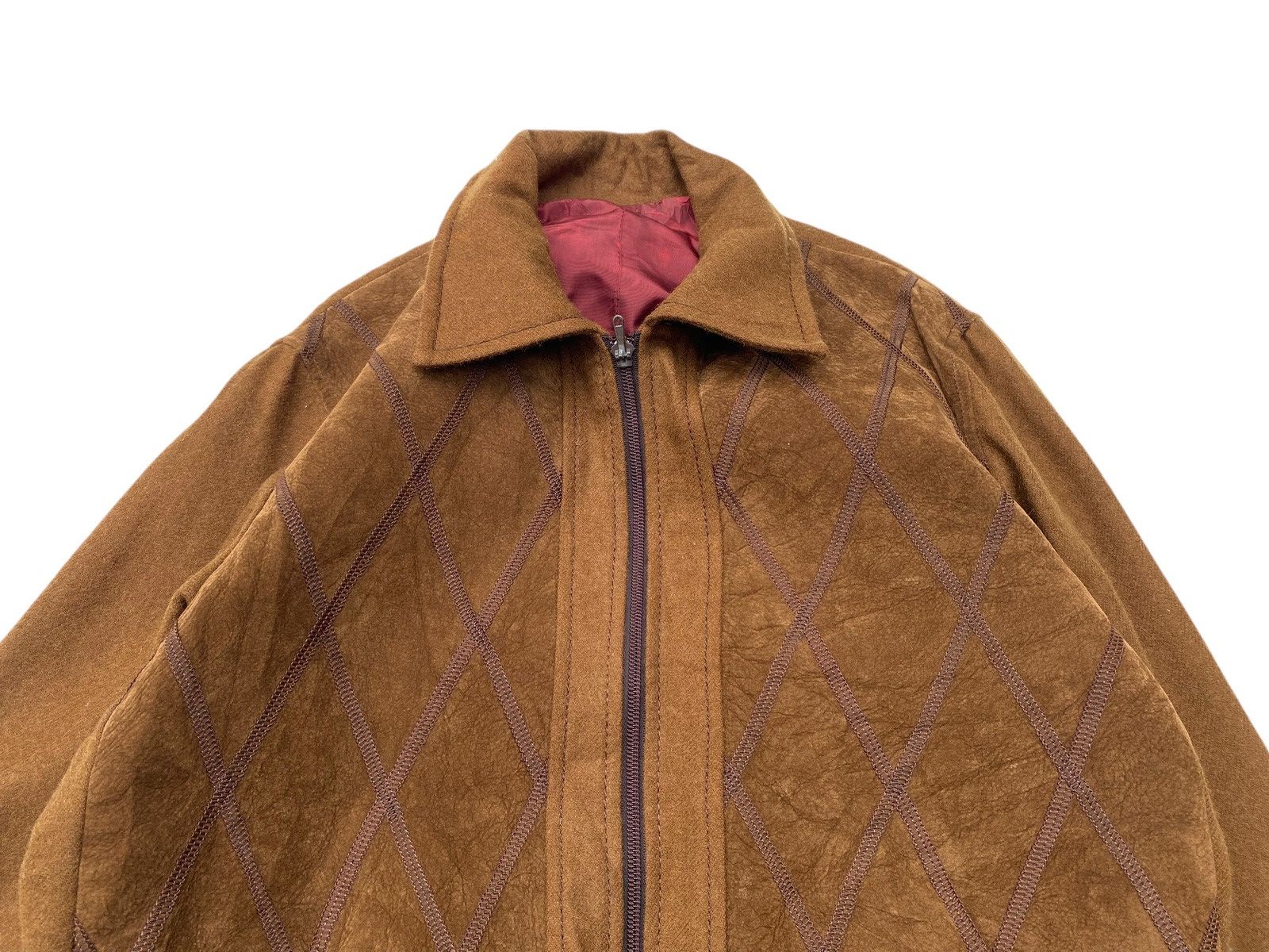 Japanese Brand × Vintage Vtg Machine Sport Line Bomber Jacket Style Size US L / EU 52-54 / 3 - 3 Thumbnail